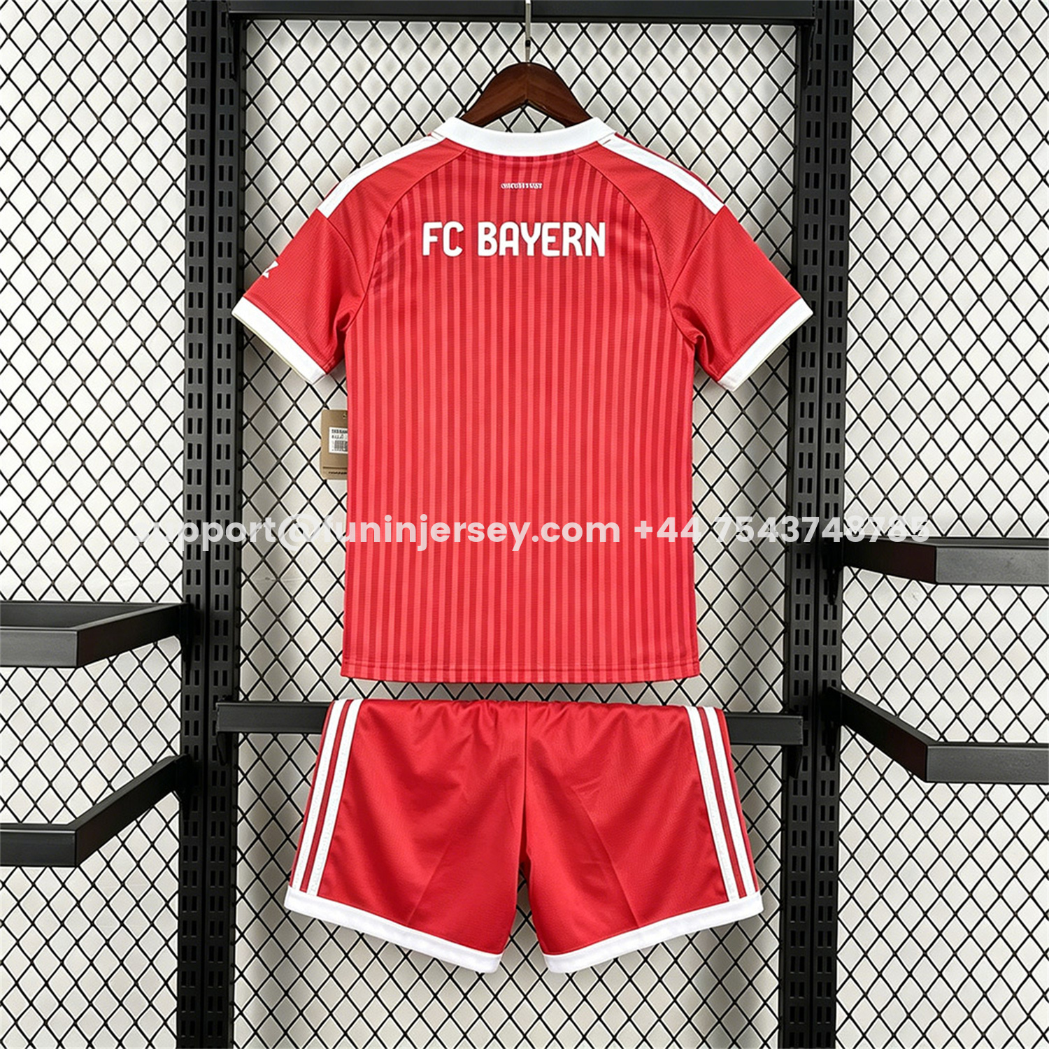 Funinjersey-Bayern Munich 26-27 Home Kids Kit