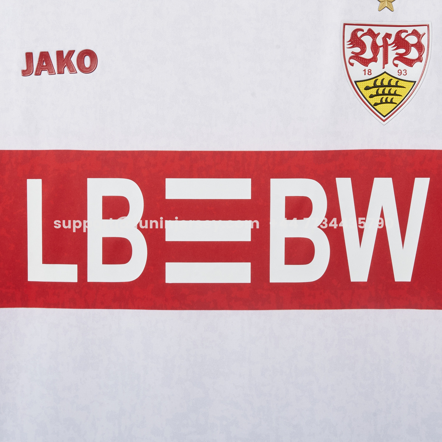 Funinjersey-VfB Stuttgart 25-26 European Home Jersey - Fans Version