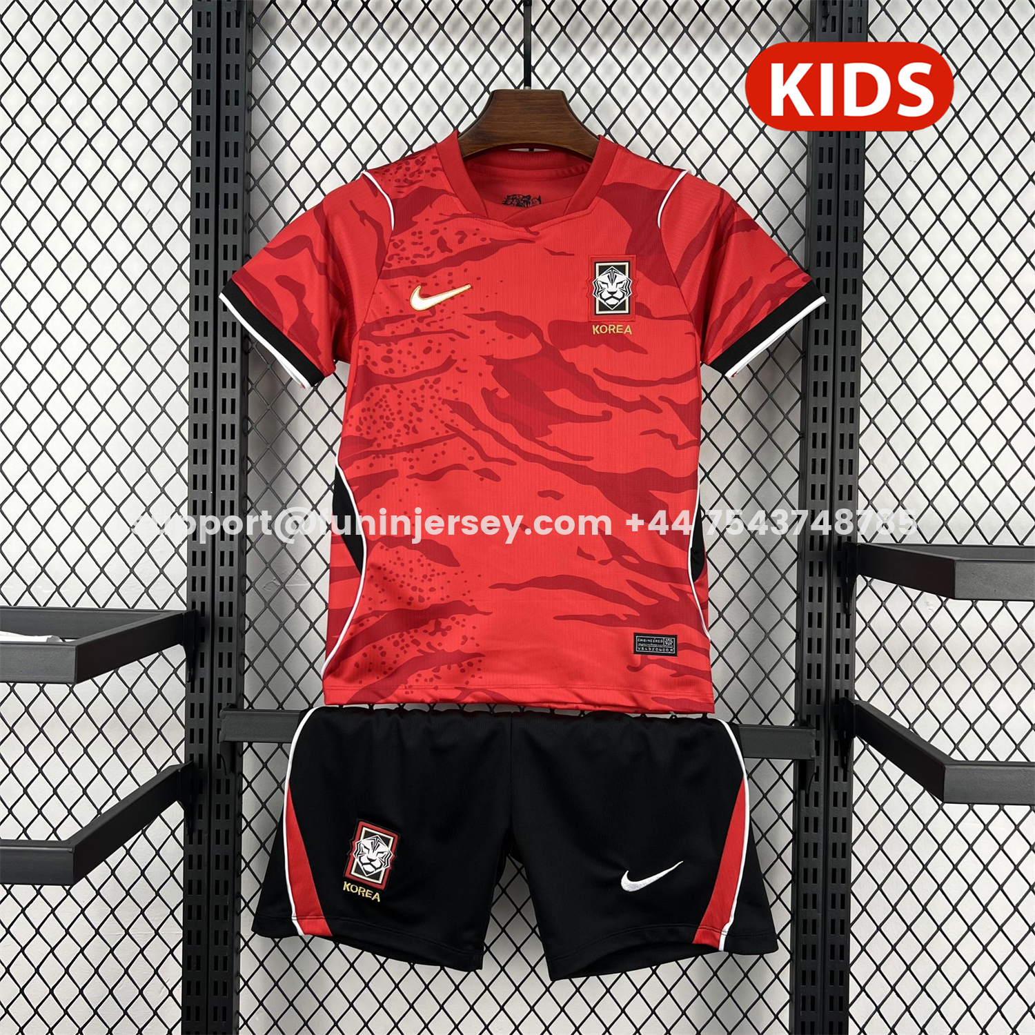 Funinjersey-South Korea 2026 Home Kids Kit