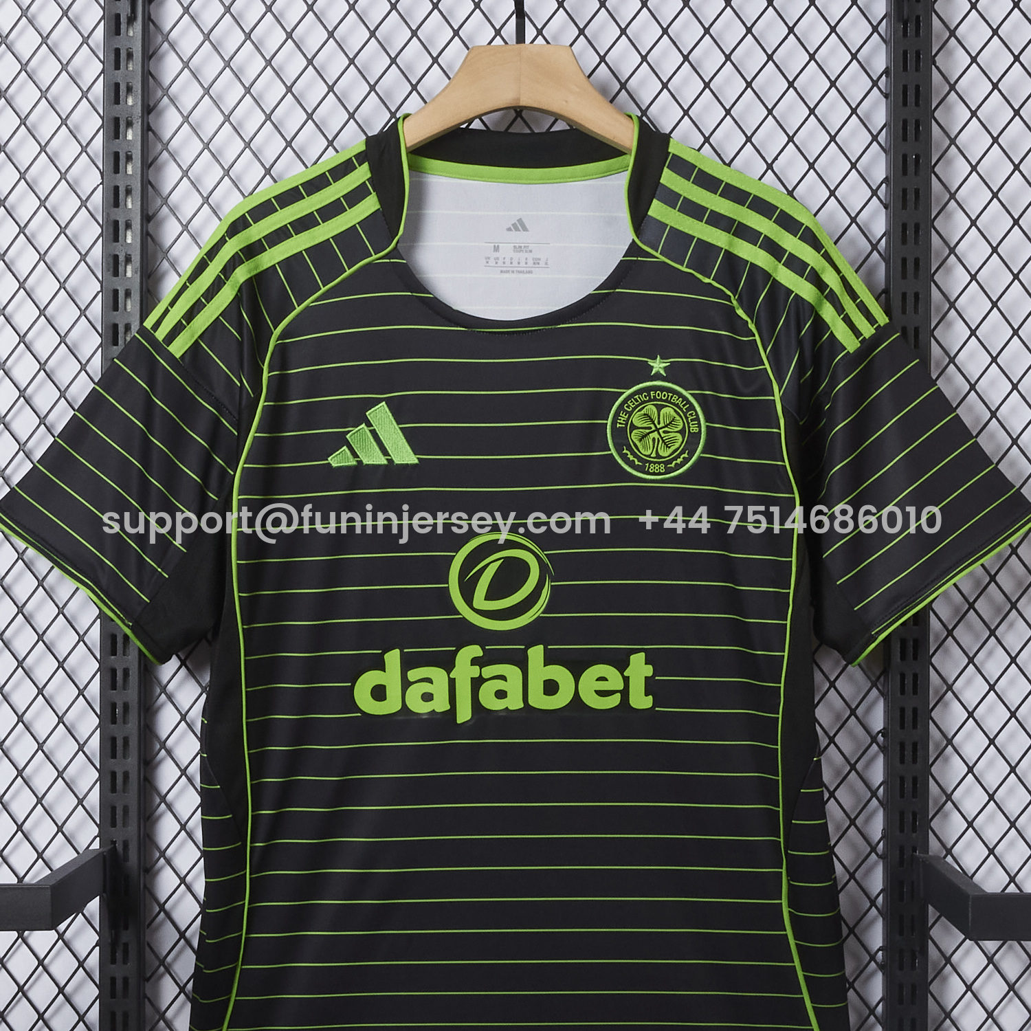 Funinjersey-Celtic 25-26 Away Green Jersey - Fans Version