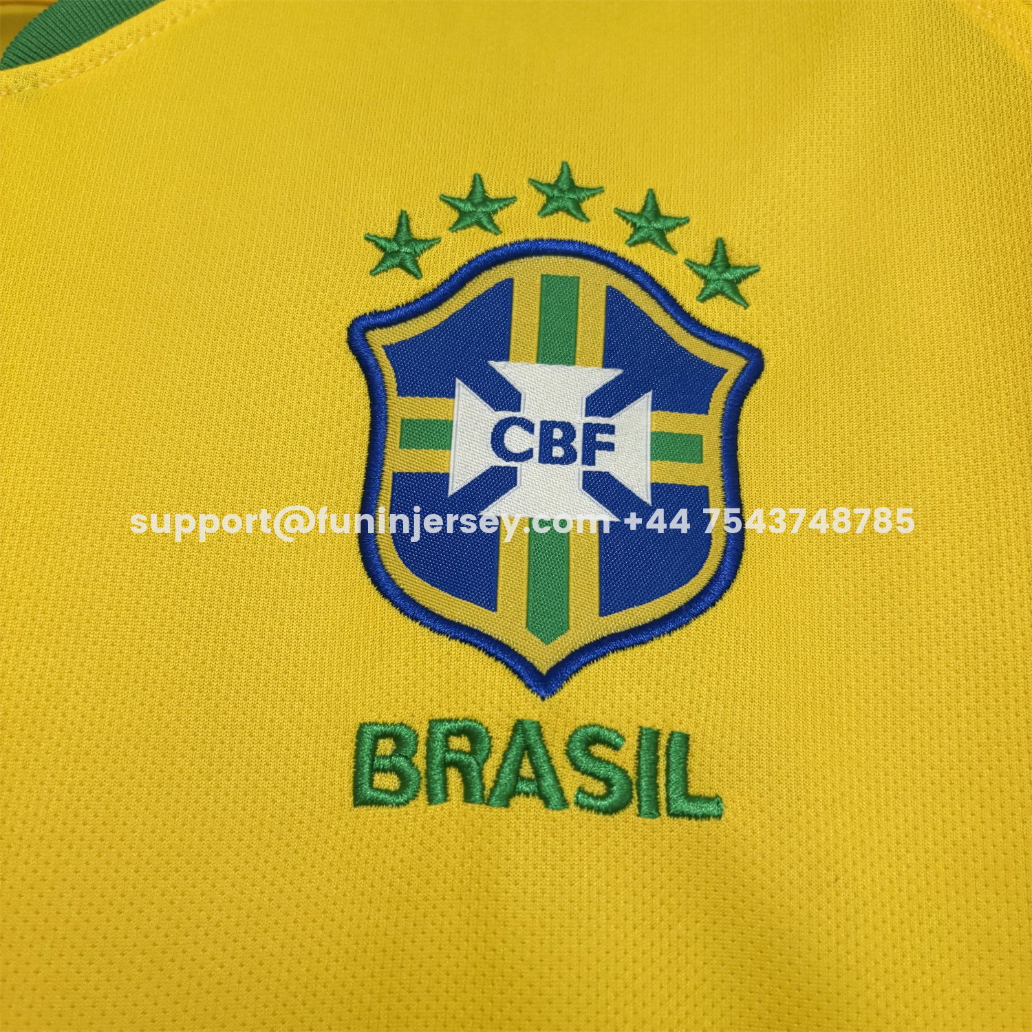 Funinjersey-Retro Brazil 2018 Home Jersey