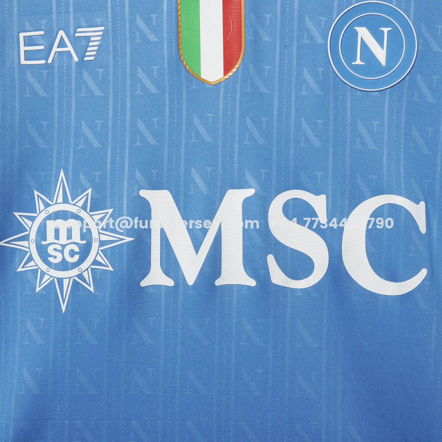 Funinjersey-Napoli 25-26 European Home Blue Jersey - Fans Version