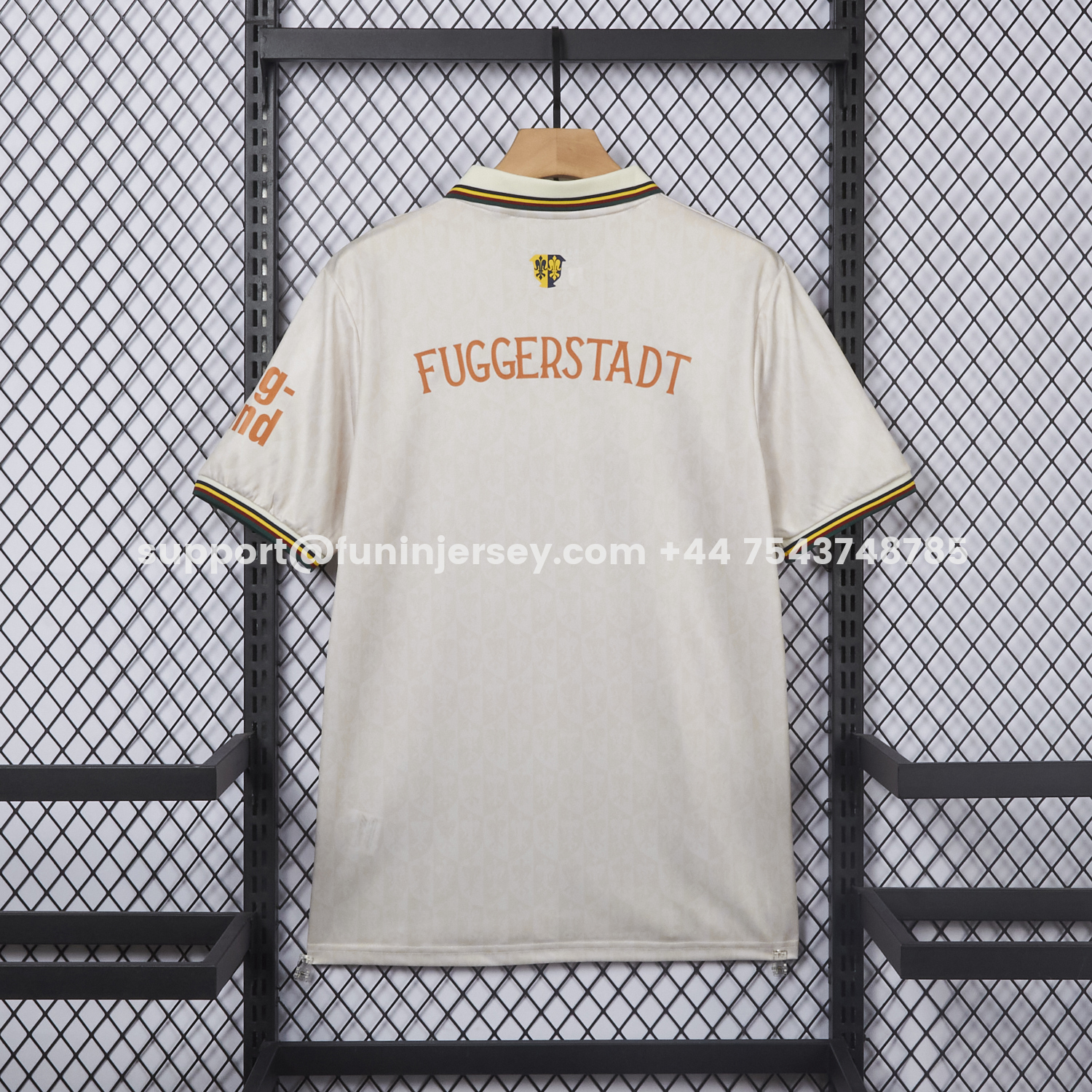 Funinjersey-Augsburg 25-26 Pale Yellow Special Jersey - Fans Version