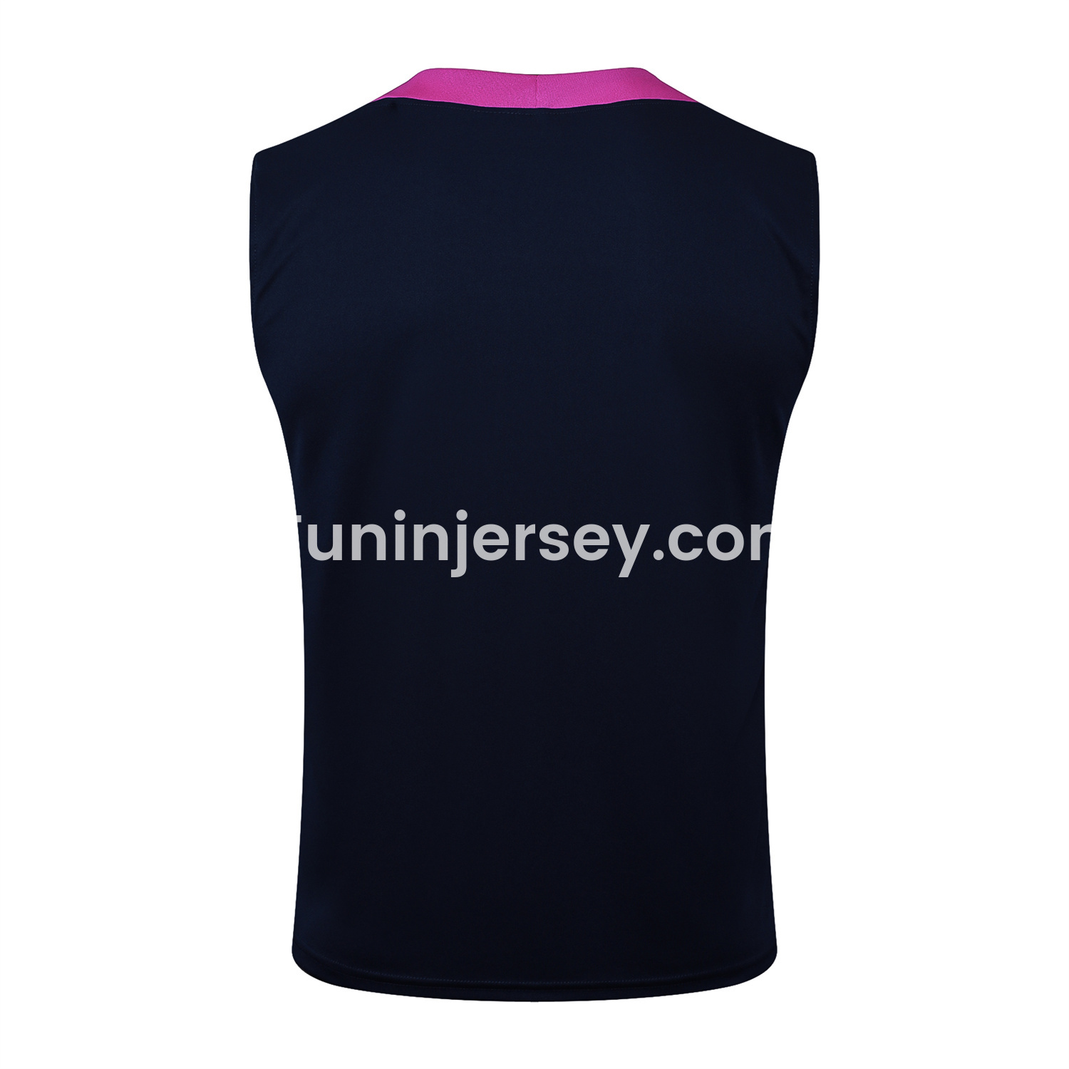 Funinjersey-Barcelona 25-26 Vest Training Set - Deep Blue Black Vest and Shorts