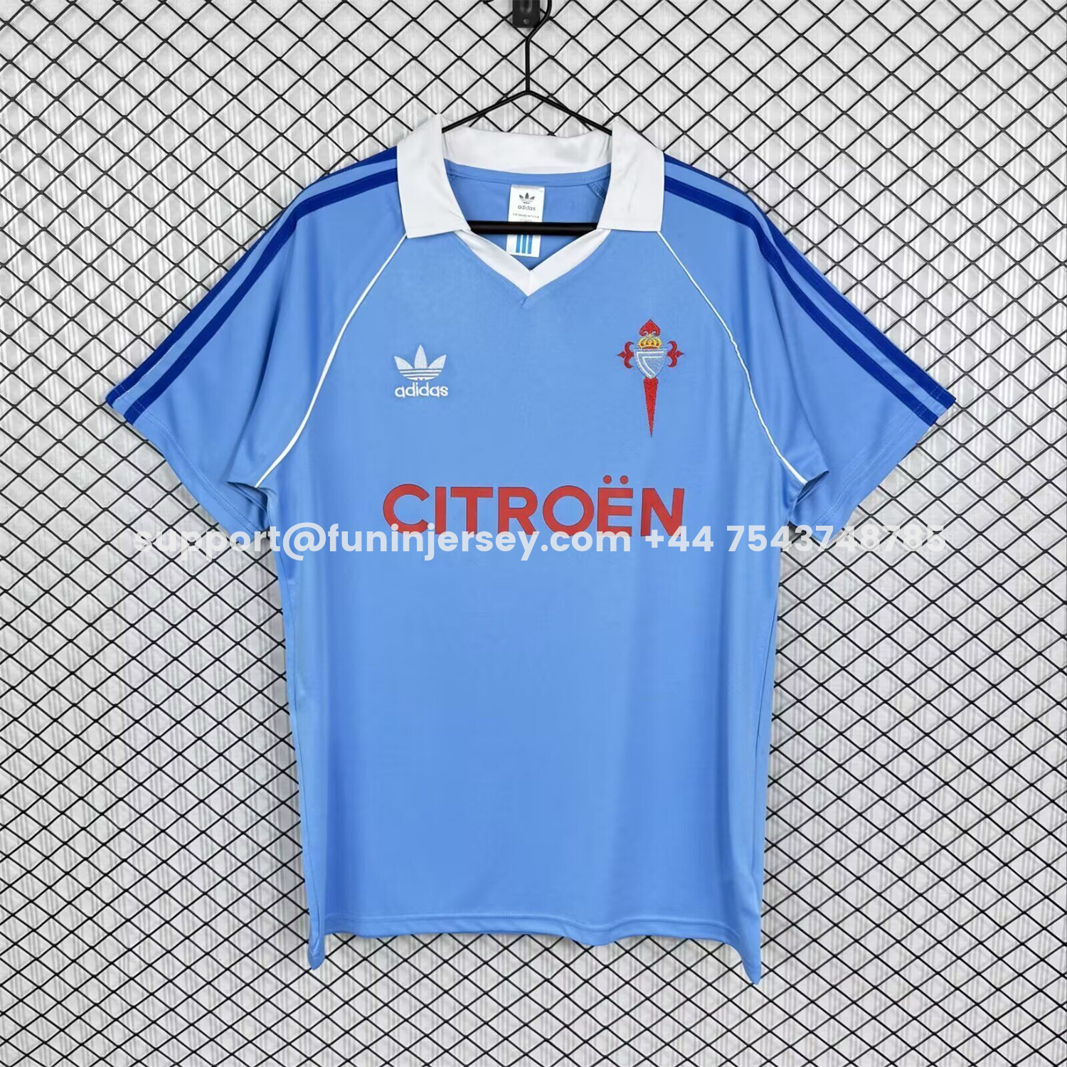Funinjersey-Retro Celta Vigo 1984-85 Home Jersey