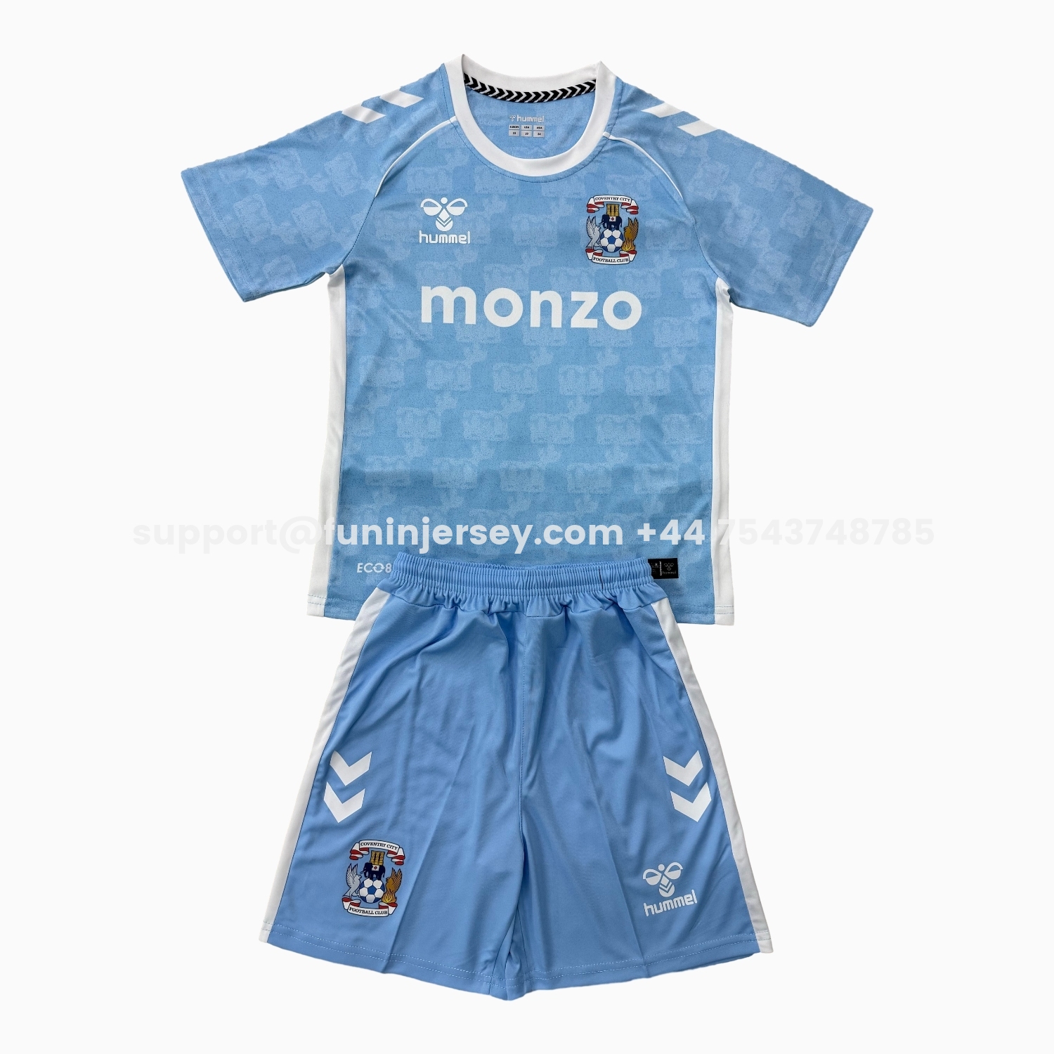 Funinjersey-Coventry City 25-26 Home Kids Kit