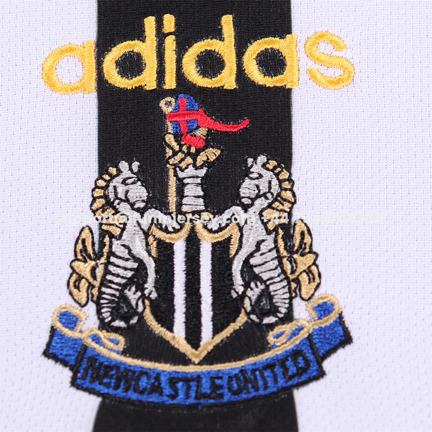 Funinjersey-Retro Newcastle United 1997-99 Home Kids Kit