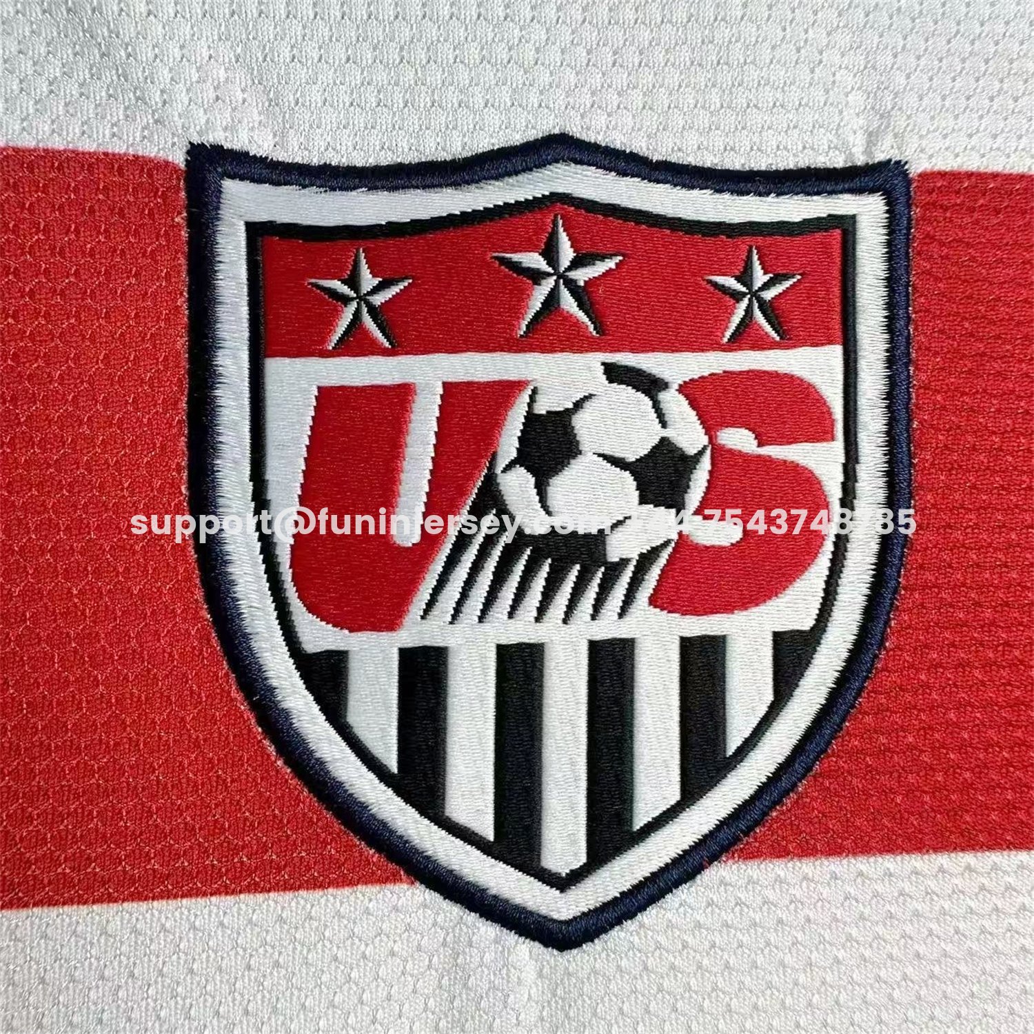 Funinjersey-Retro United States USA 2013 Home Jersey