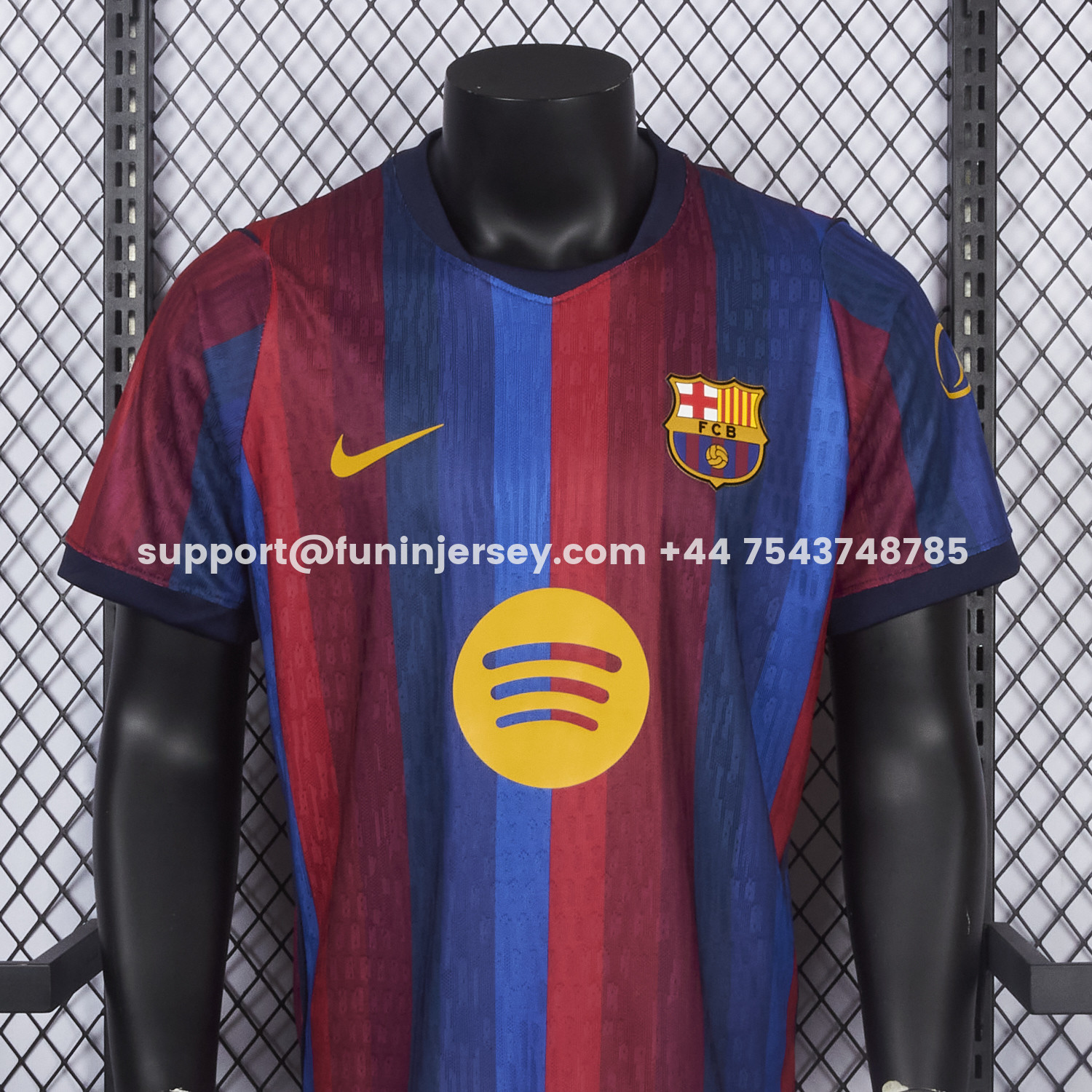 Funinjersey-Barcelona 26-27 Home Jersey - Player Version