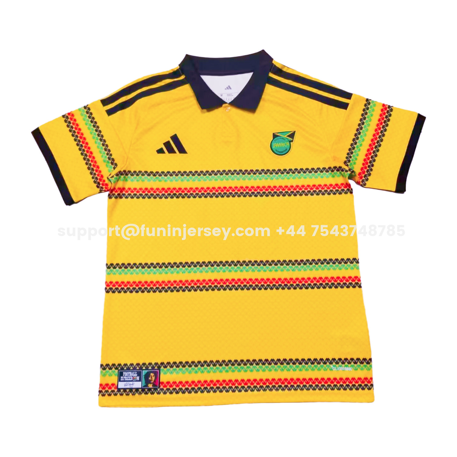Funinjersey-Jamaica 2026 Home Jersey - Fans Version