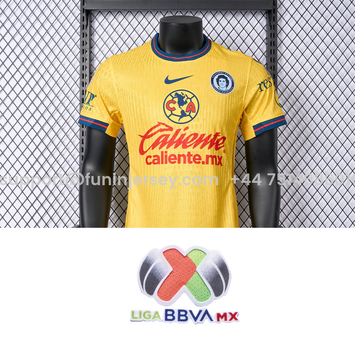 Funinjersey-Club América 25-26 Away Jersey - Player Version