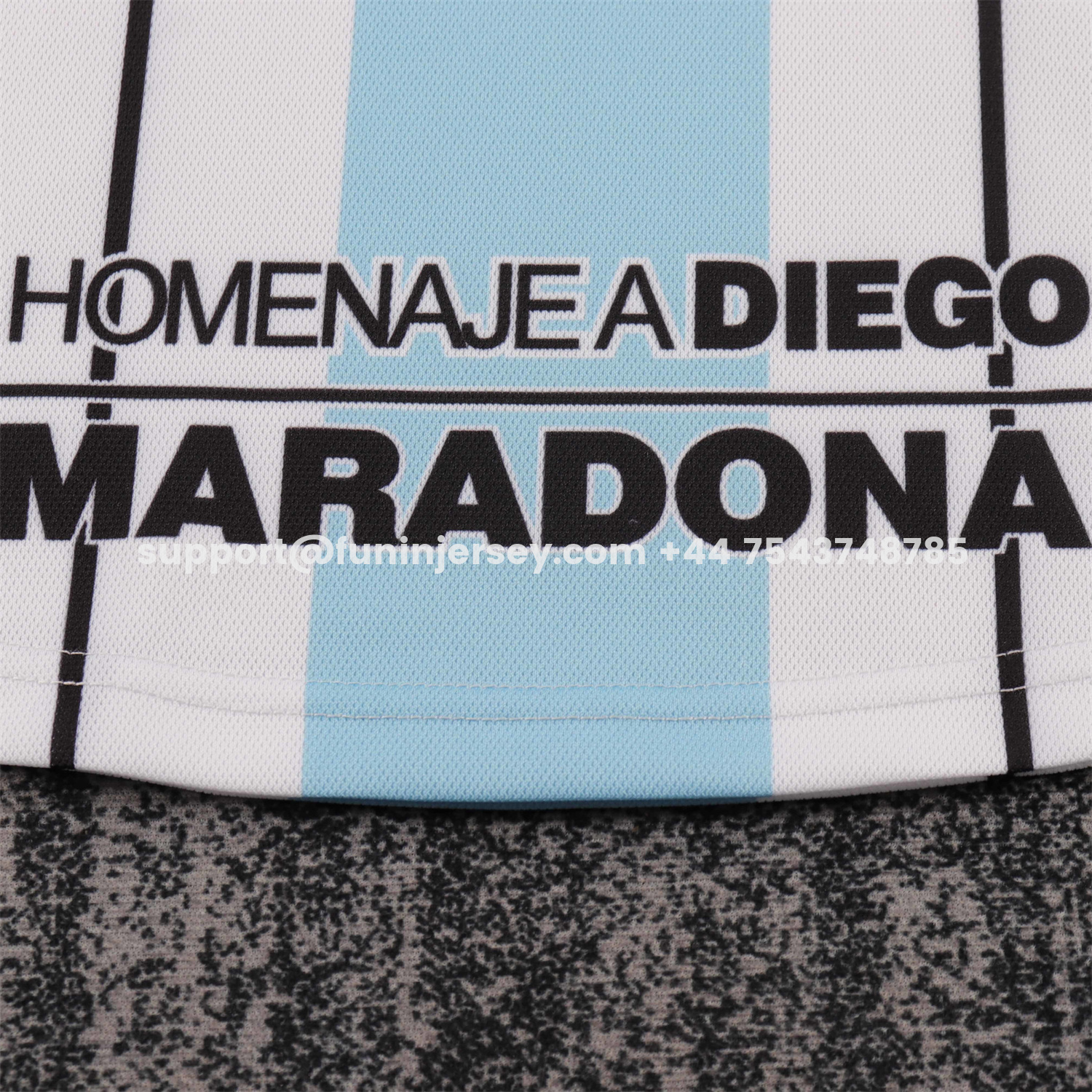 Funinjersey-Retro Argentina 2001 Maradona Special Kids Kit