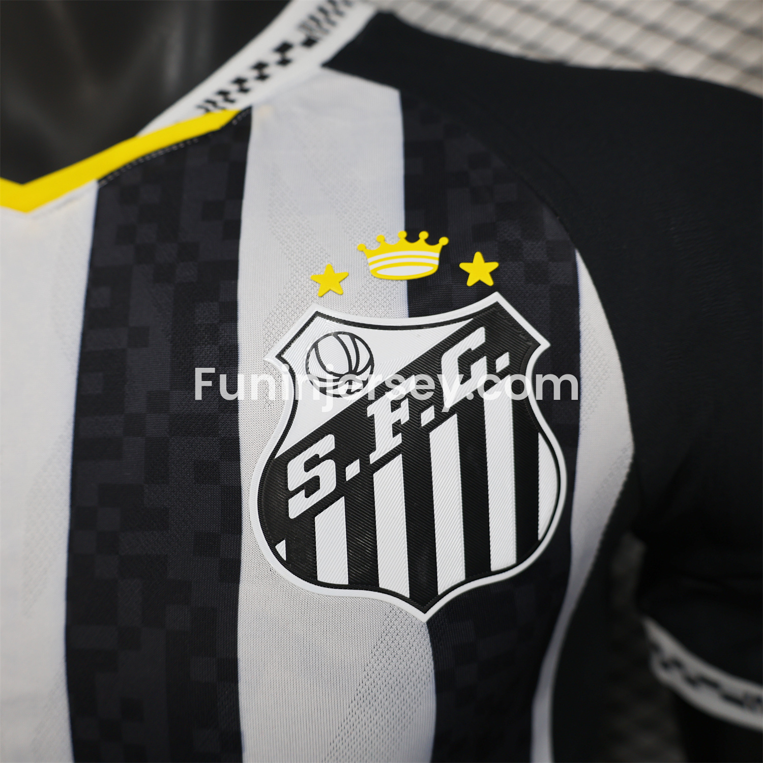 Funinjersey-Santos 25-26 Away Unsponsored Jersey - Player Version