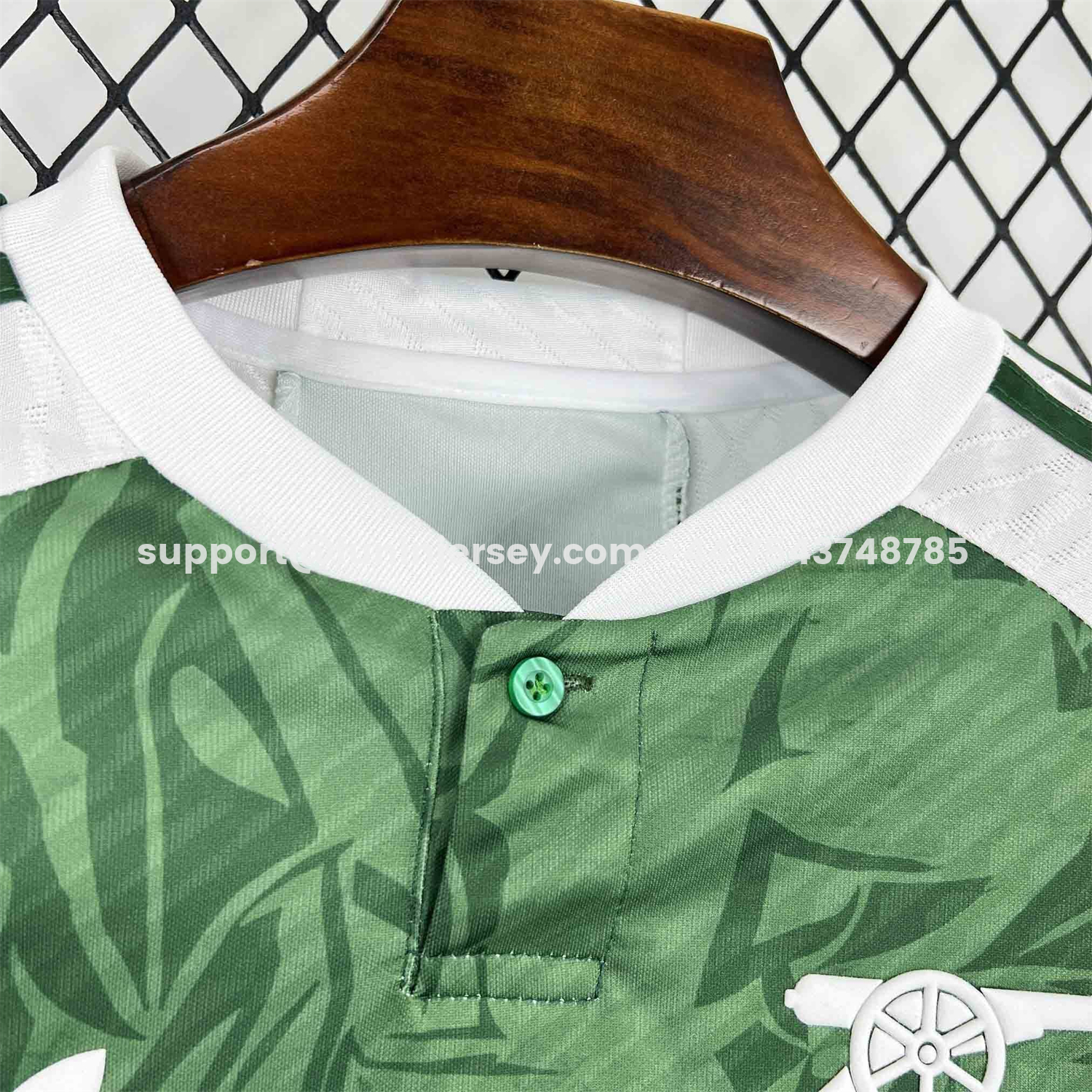 Funinjersey-Arsenal 26-27 Green Pre-Match Training Jersey - Fans Version