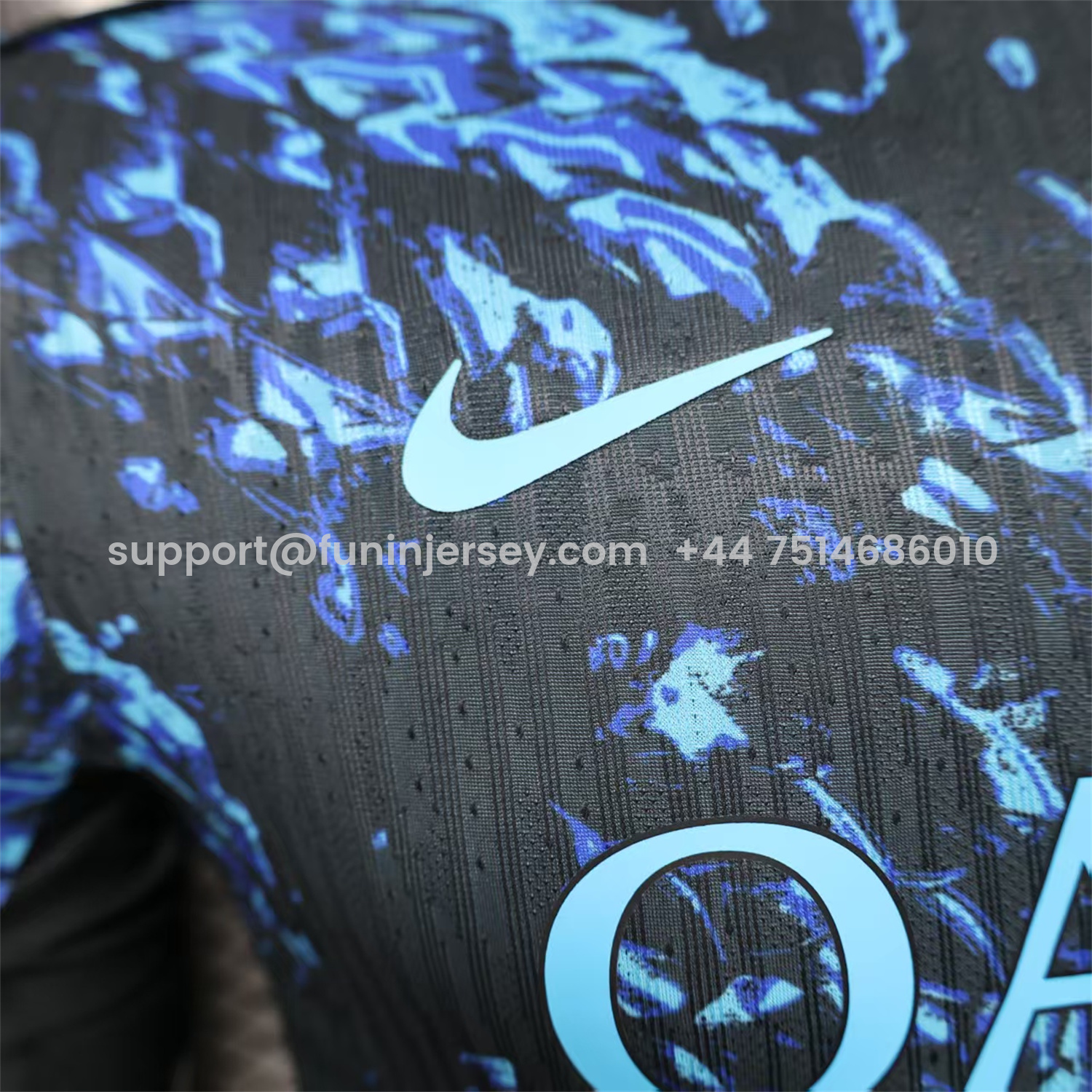 Funinjersey-Inter Milan 25-26 Pre-Match Training Jersey Black Blue - Player Version