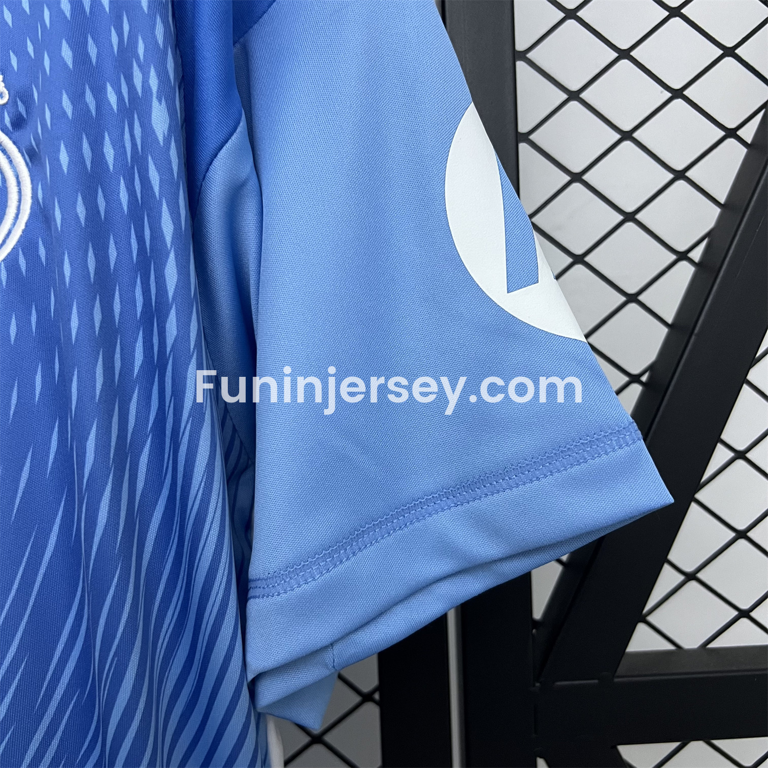 Funinjersey-Real Madrid 25-26 Blue Goalkeeper Jersey - Fans Version