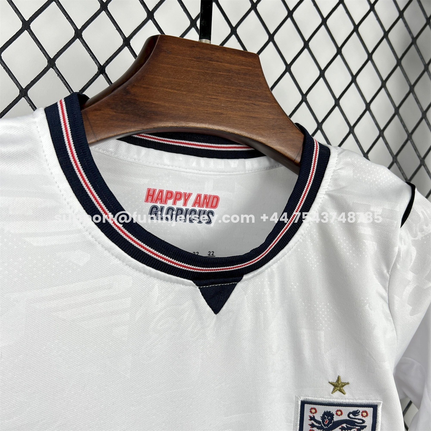 Funinjersey-England 2026 Home White Men's Adult Jersey Set - Fans Version