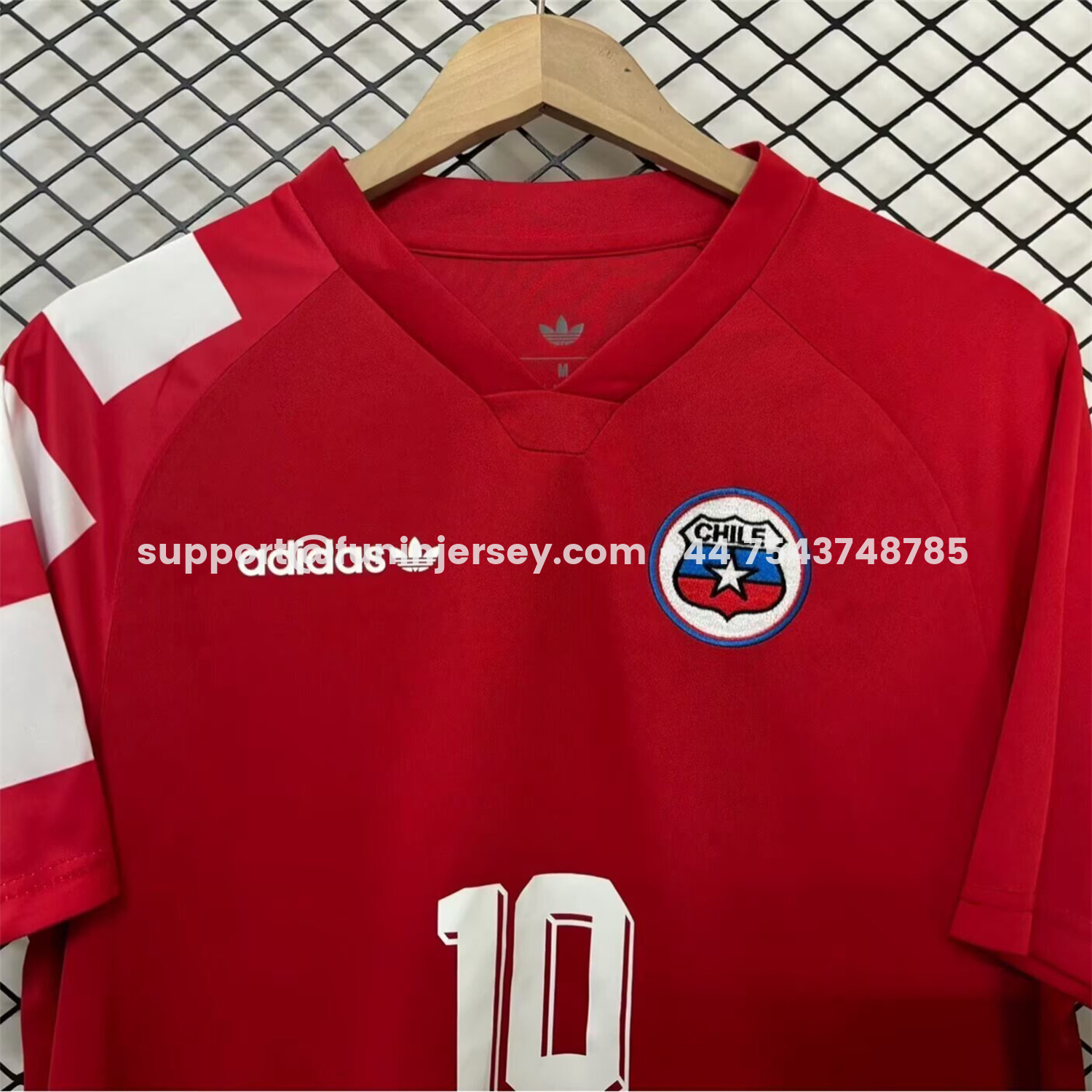 Funinjersey-Retro Chile 1994 Home Red Jersey
