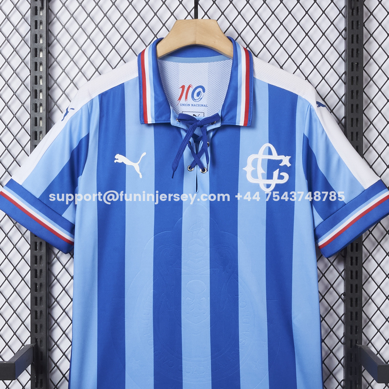 Funinjersey-Retro Chivas de Guadalajara 2016-17 110-Years Anniversary Away Jersey