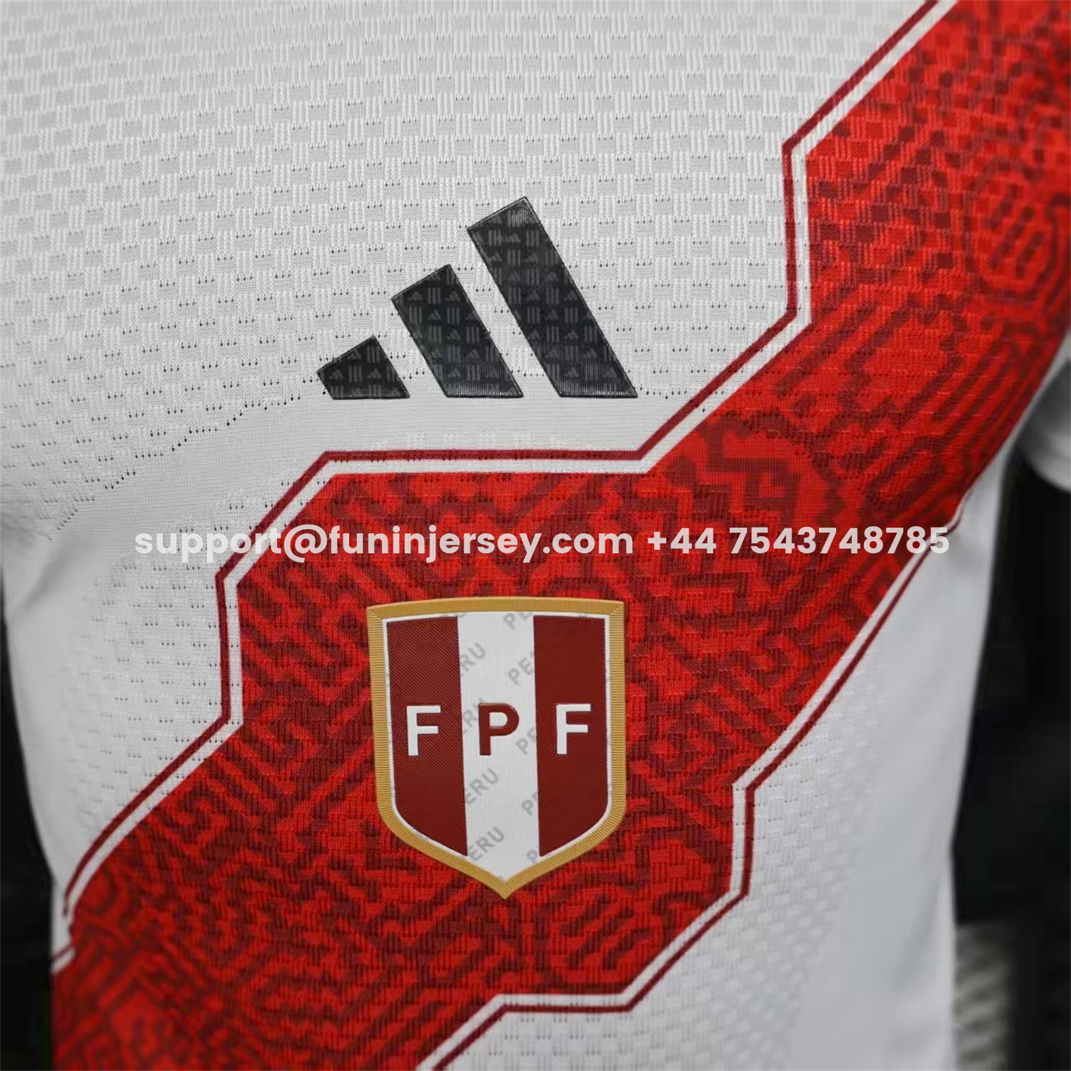 Funinjersey-Peru 2026 Home Jersey - Player Version