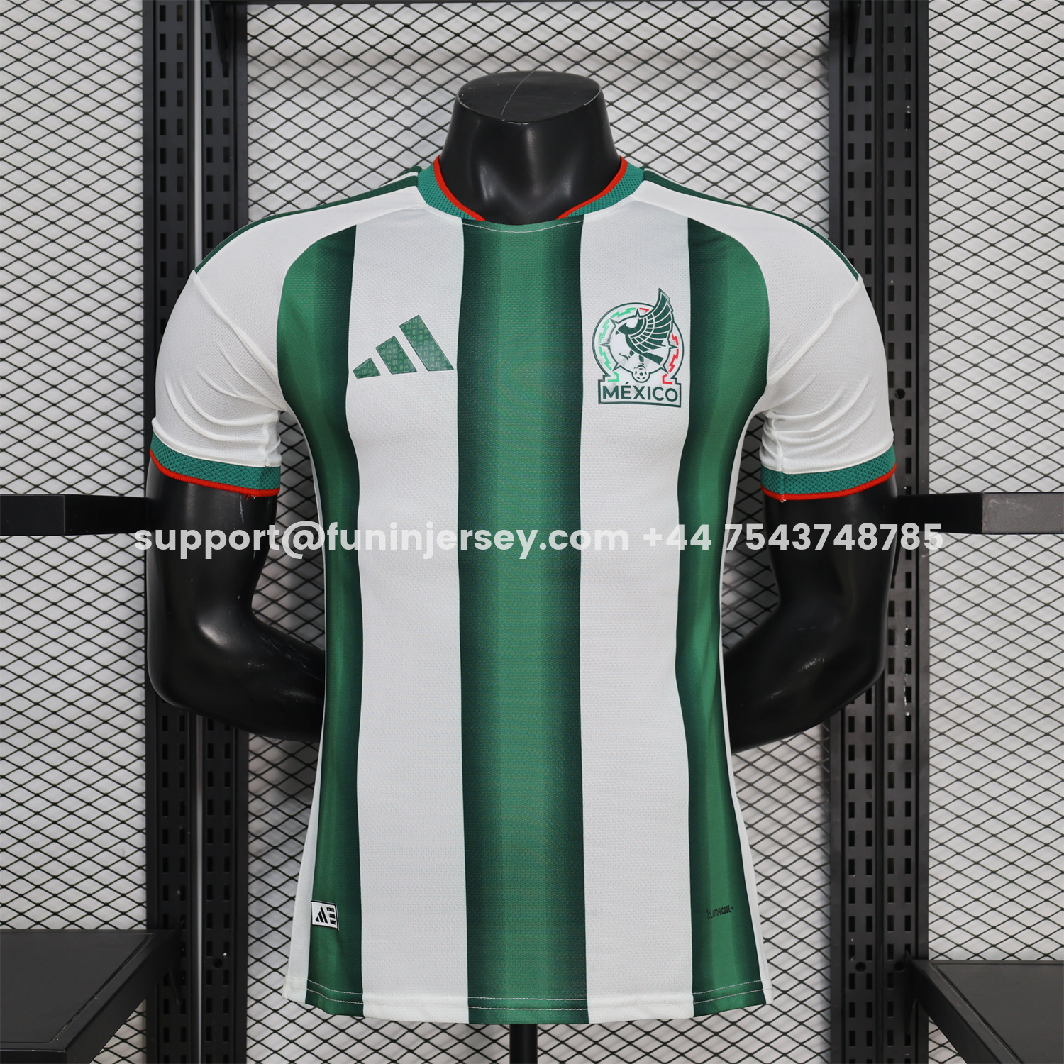 Funinjersey-Mexico 2026 Green And White Special Jersey - Player Version