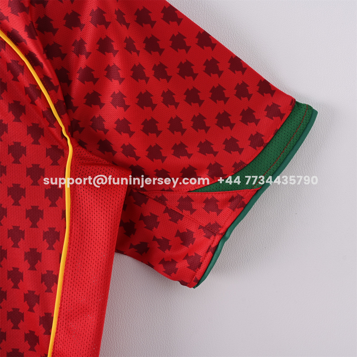 Funinjersey-Retro Portugal 2004 Home Jersey