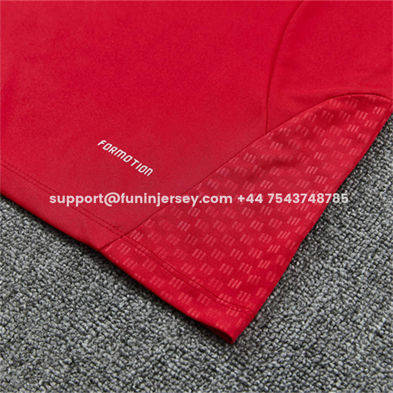 Funinjersey-Spain 2026 Long Sleeve Training Set - Red Top & Black Pants