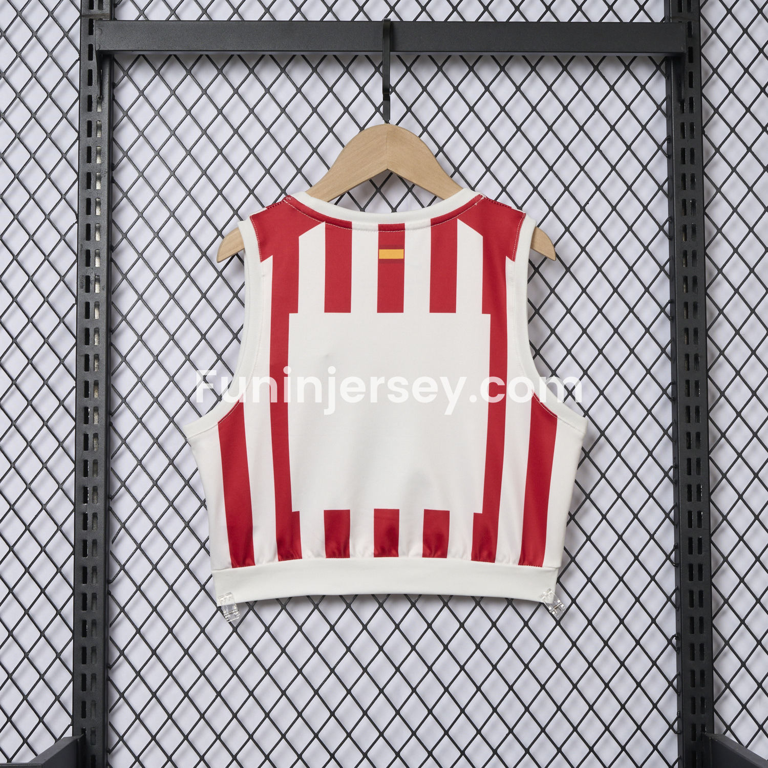 Funinjersey-Women's Atletico Madrid 25-26 Home Yoga Vest