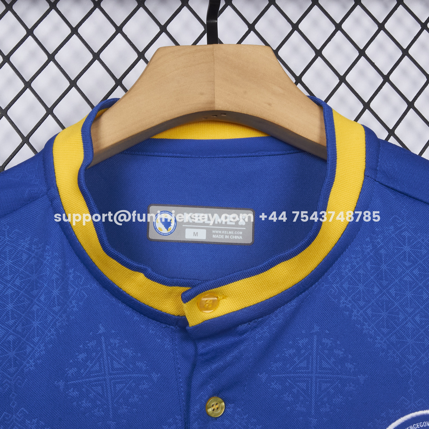 Funinjersey-Bosnia and Herzegovina 2026 Home Jersey - Fans Version