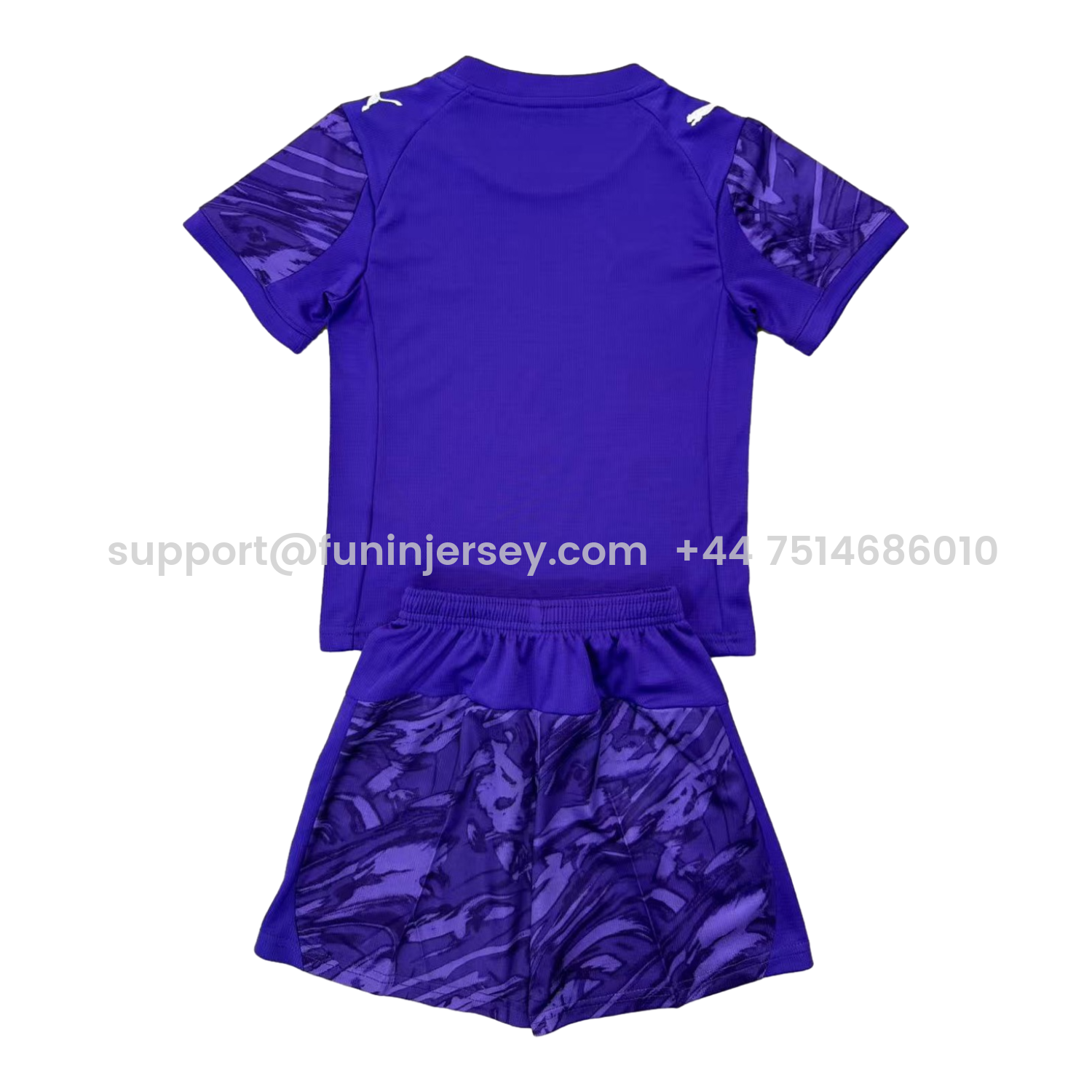 Funinjersey-Marseille 25-26 Purple Goalkeeper Kids Kit