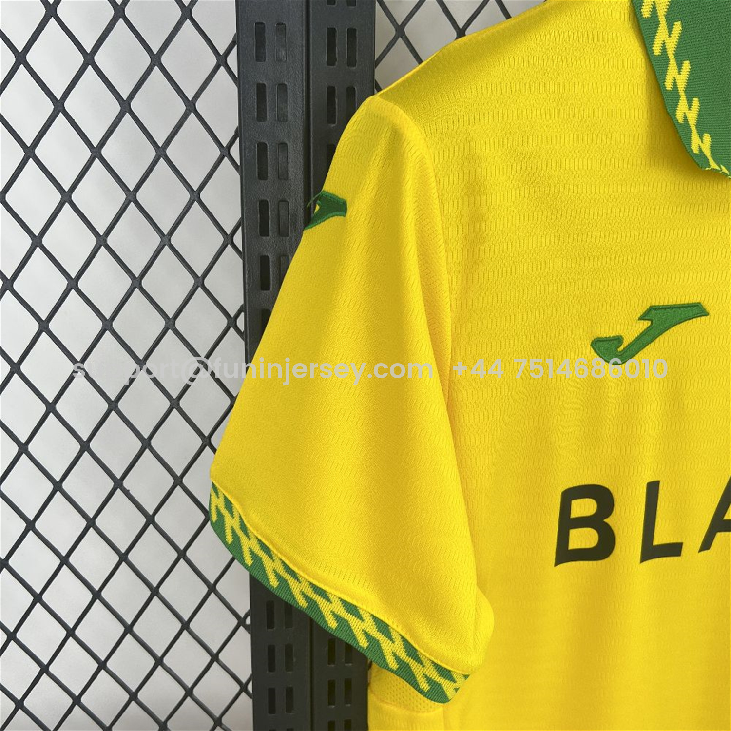 Funinjersey-Norwich City 25-26 Home Jersey - Fans Version
