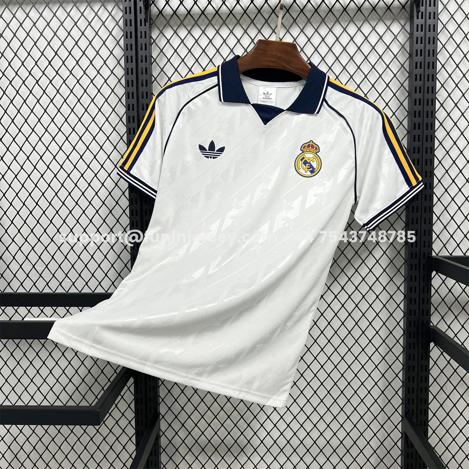 Funinjersey-Real Madrid 26-27 White Casual Jersey - Fans Version