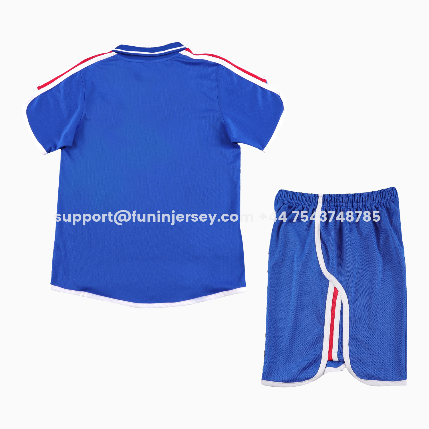 Funinjersey-Retro France 2000 Home Kids Kit