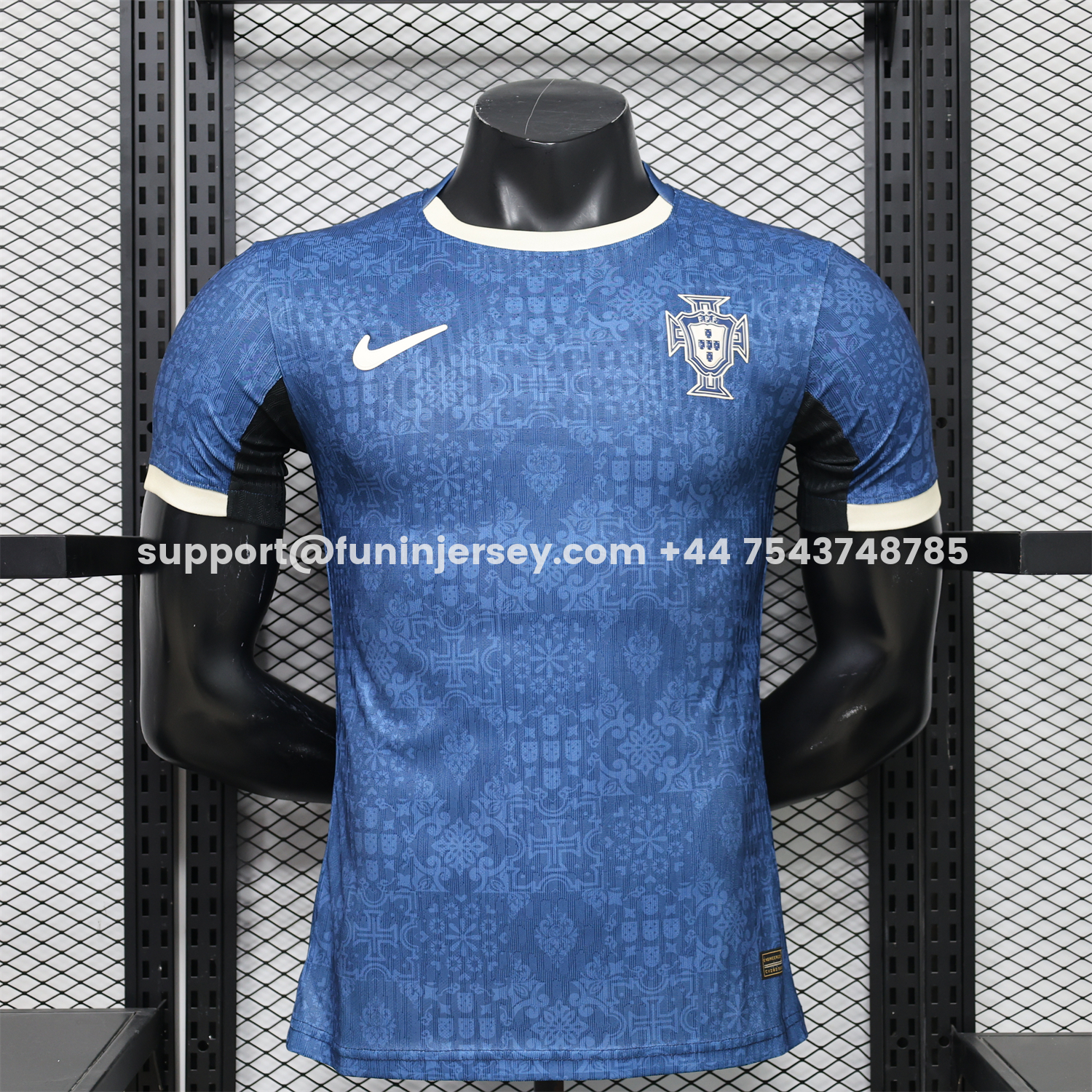 Funinjersey-Portugal 2026 Navy Blue Special Jersey - Player Version