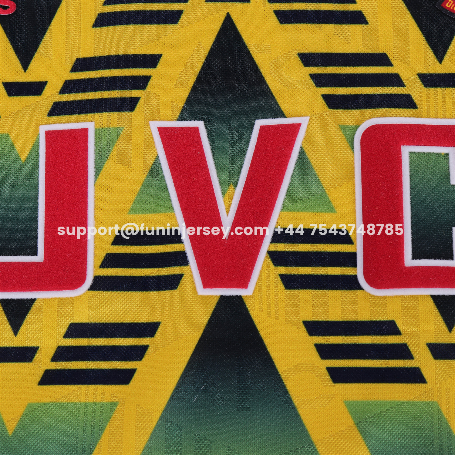 Funinjersey-Retro Arsenal 1991-93 Away Kids Kit