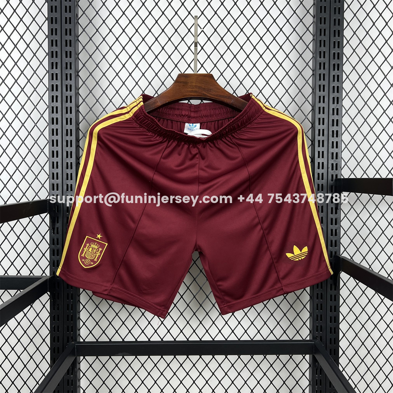 Funinjersey-Spain 2026 Away Red Shorts - Fans Version
