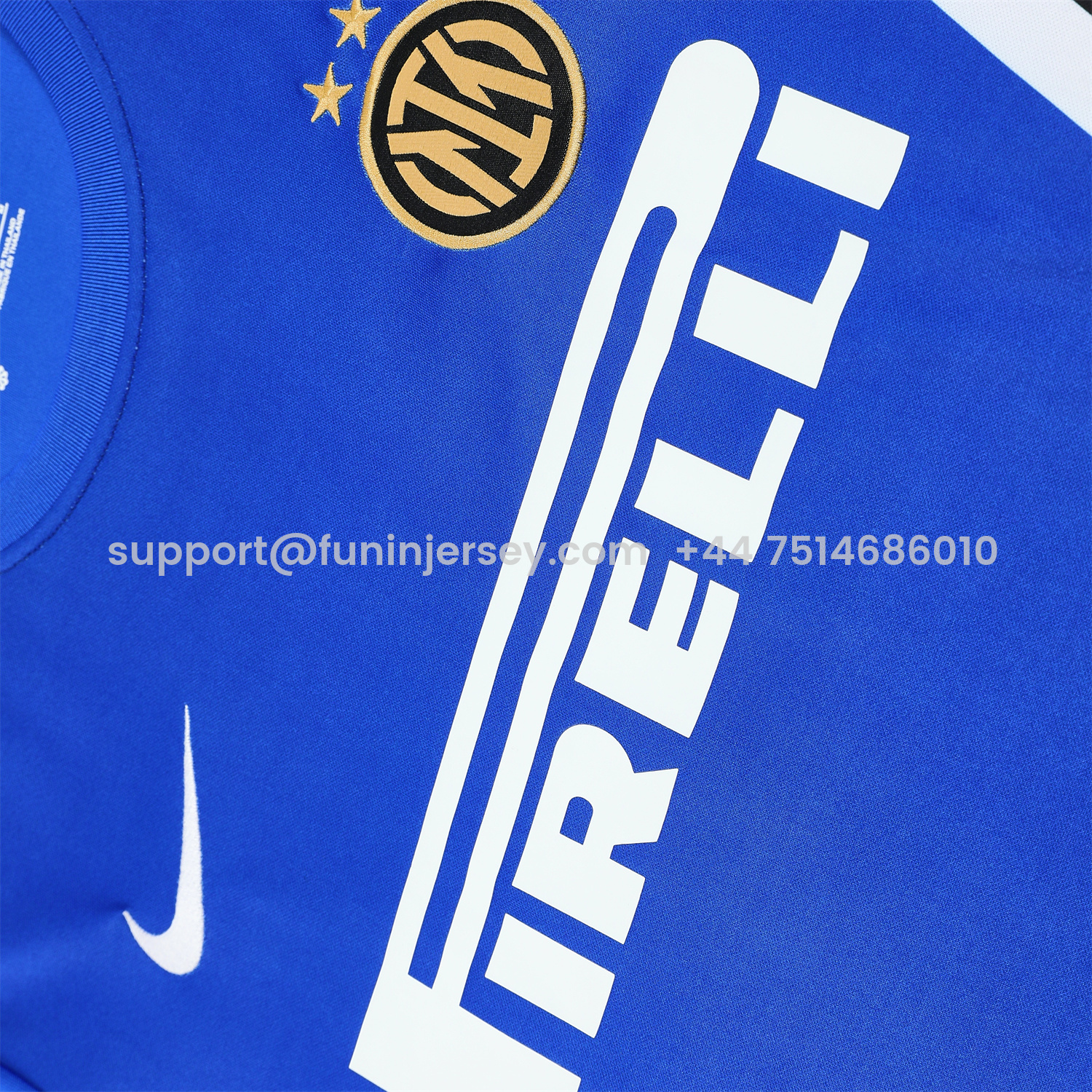 Funinjersey-Inter Milan 25-26 Short-Sleeve Training Set - Blue Top & Black Shorts