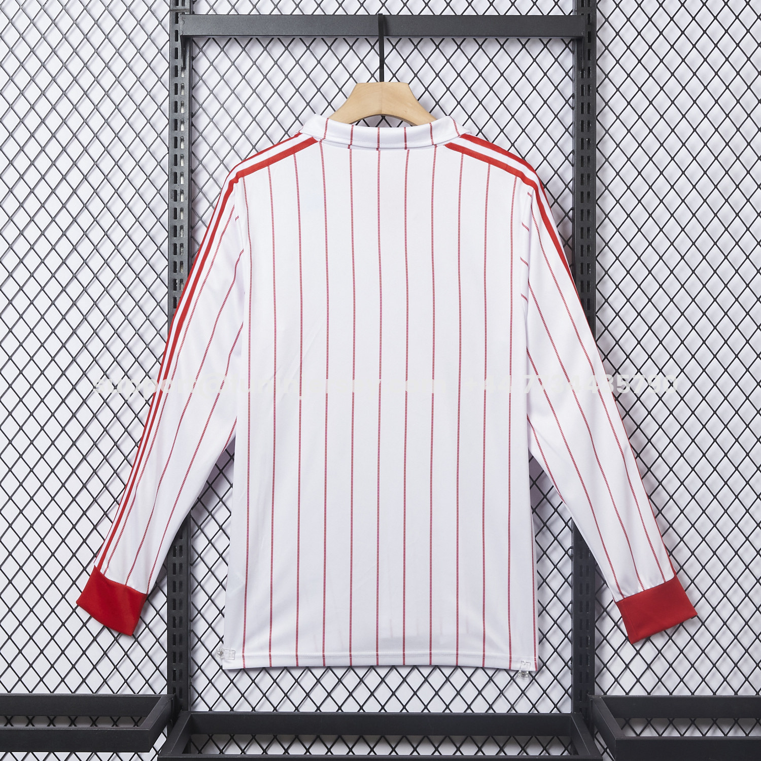 Funinjersey-Retro Hamburger SV 1982-83 Home Long Sleeves Jersey