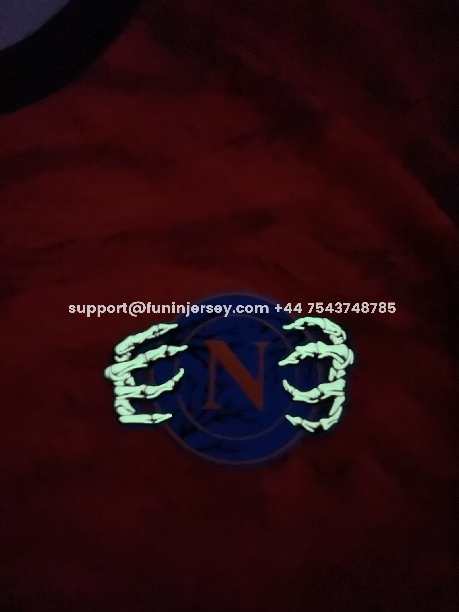 Funinjersey-Napoli 25-26 Halloween Orange Goalkeeper Jersey - Fans Version