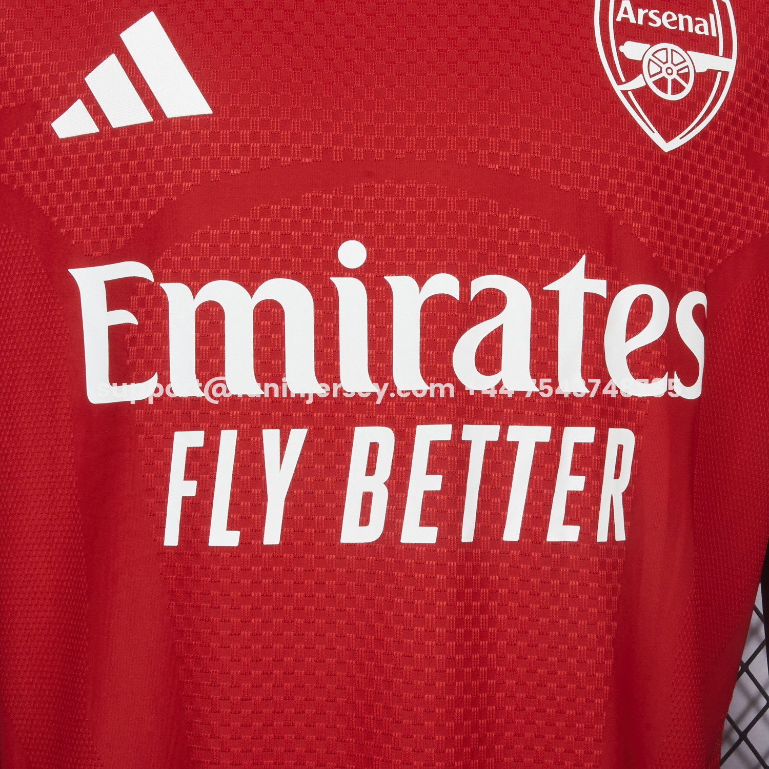 Funinjersey-【Champion 26 Font】Arsenal 26-27 Home Jersey - Player Version