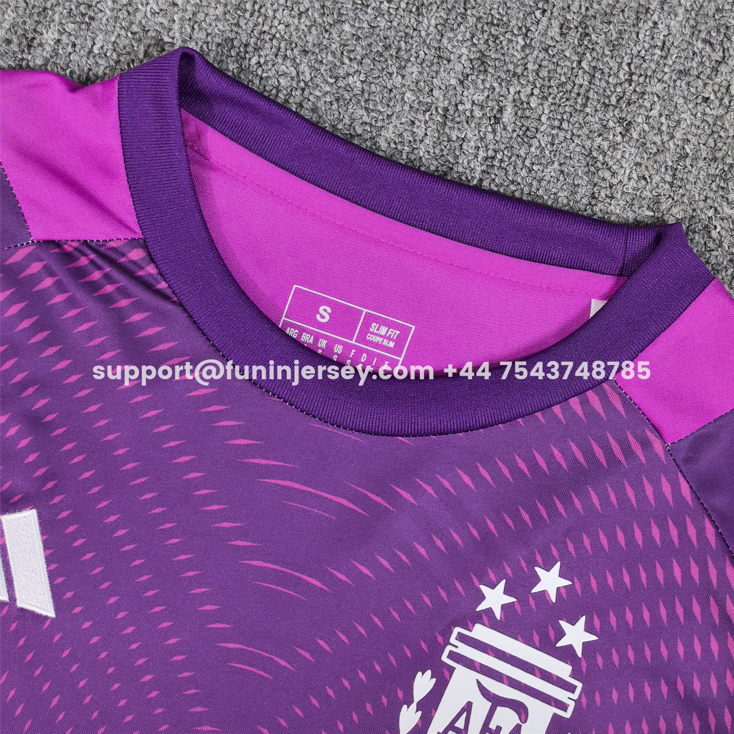 Funinjersey-Argentina 25-26 Purple Goalkeeper Jersey - Fans Version