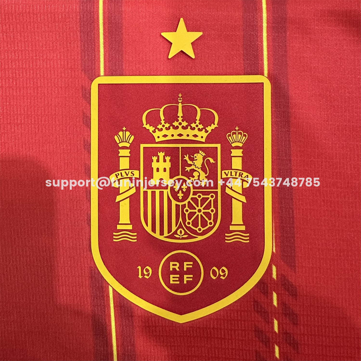 Funinjersey-Spain 2026 Home Red Jersey - Fans Version
