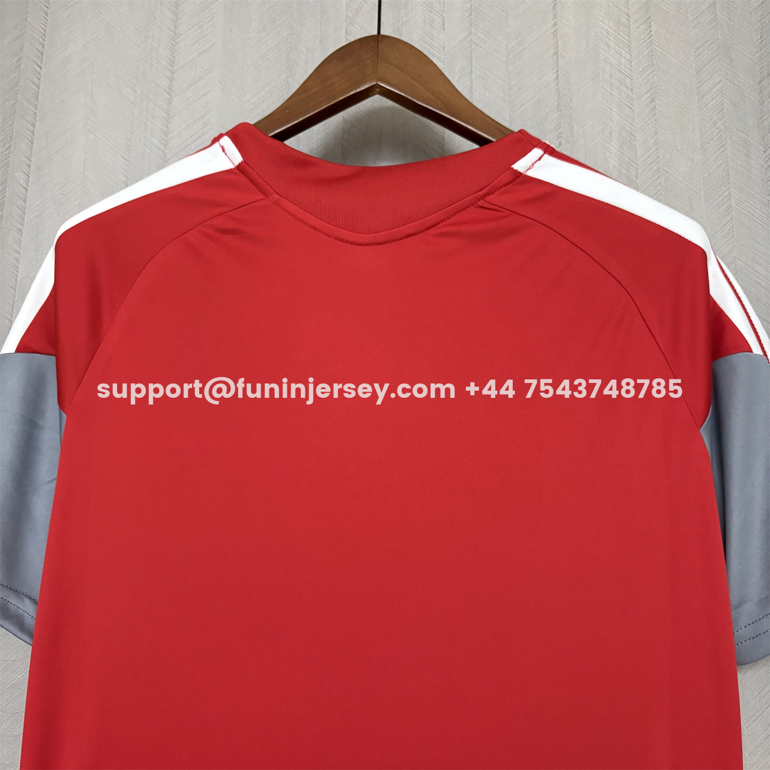 Funinjersey-SC Internacional 26-27 Red Pre-Match Training Jersey - Fans Version