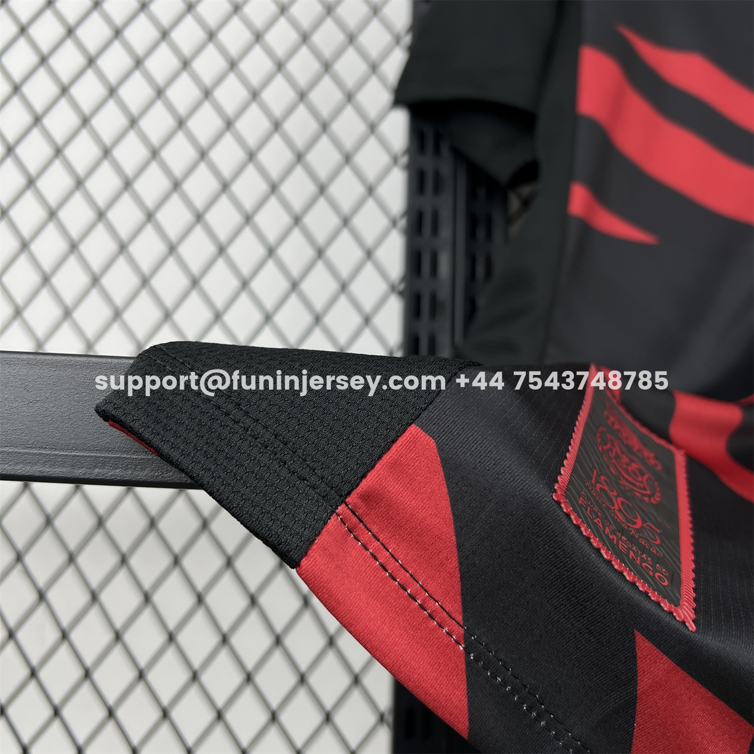 Funinjersey-Flamengo 25-26 Red And Black Special Jersey - Fans Version