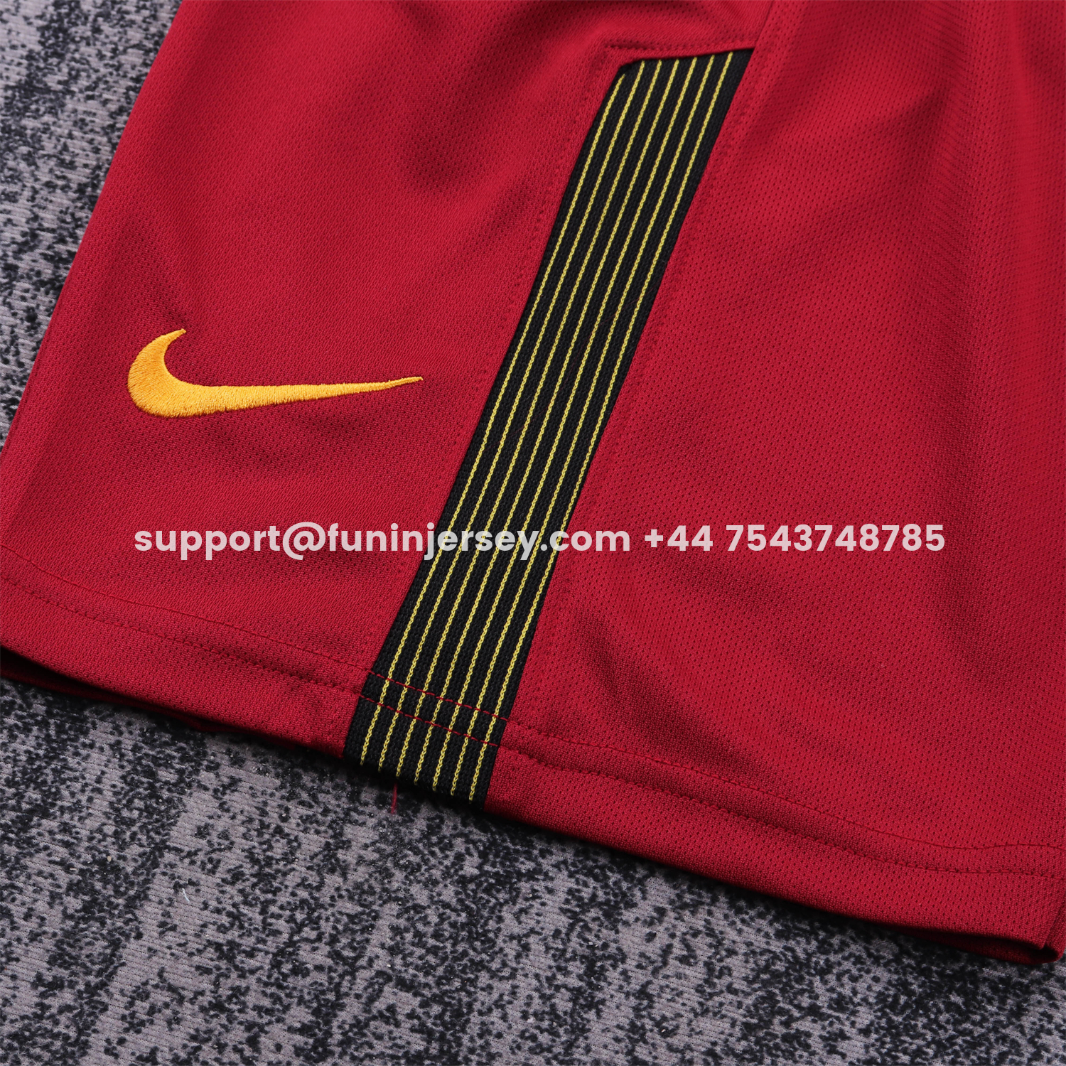 Funinjersey-Retro Roma 2017-18 Home Kids Kit
