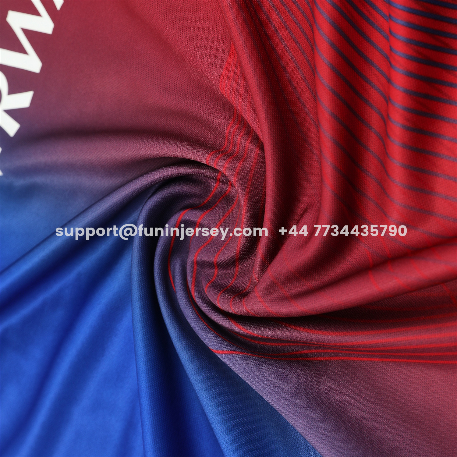 Funinjersey-Paris Saint-Germain PSG 25-26 Short-Sleeve Training Set - Red And Blue Lines Top & Blue Shorts