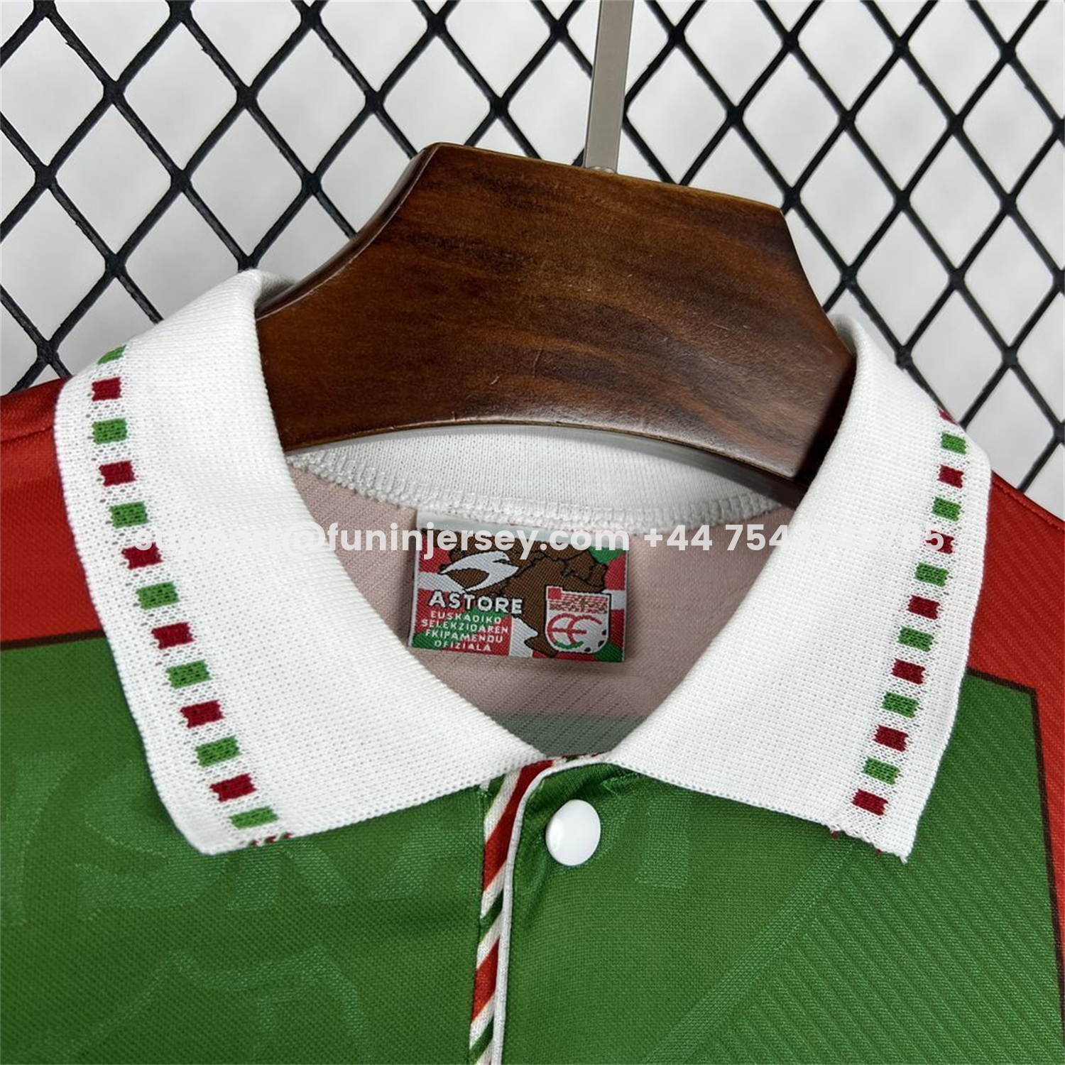 Funinjersey-Retro Basque Country 1993-94 Home Jersey
