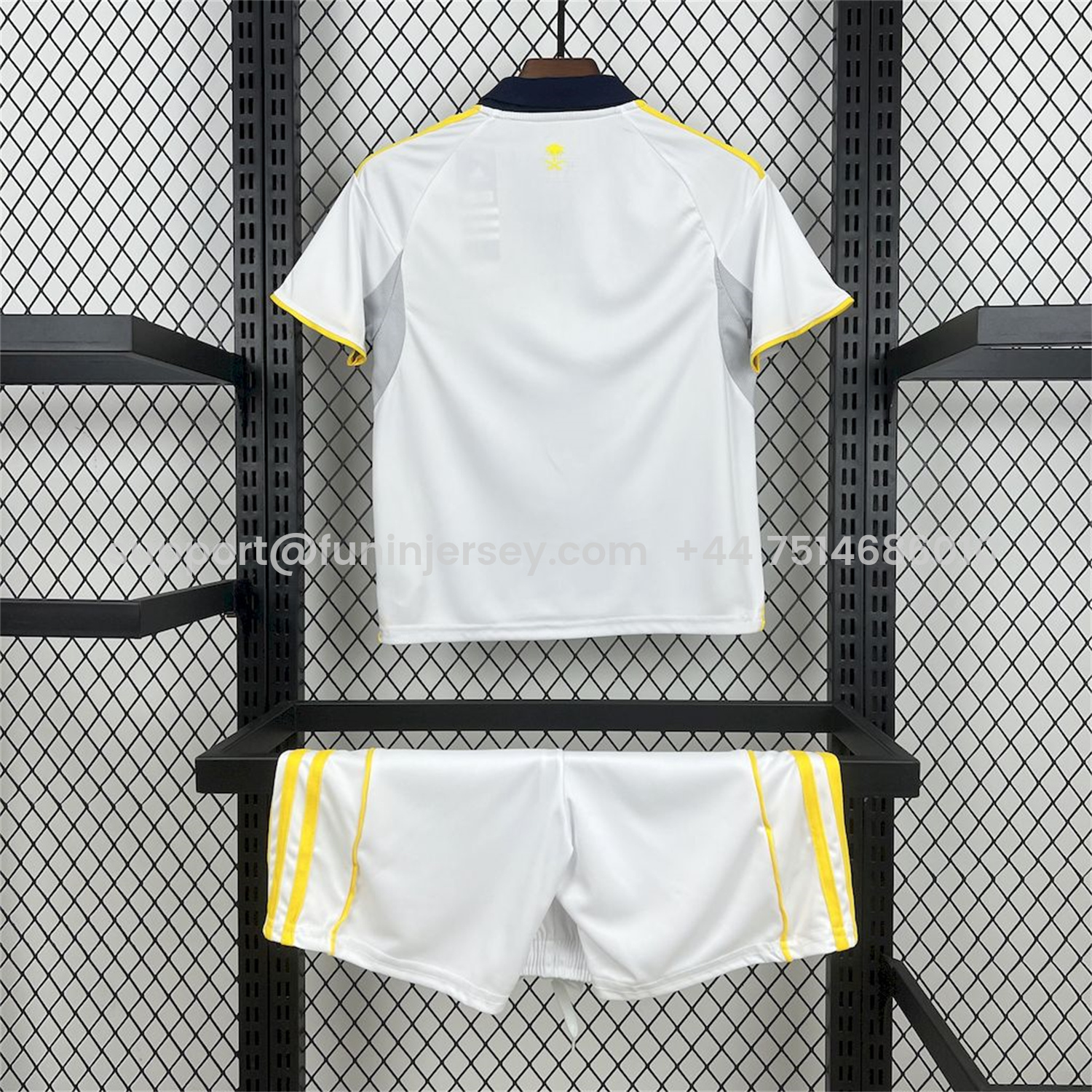 Funinjersey-Al Nassr Riyadh Victory 25-26 Third Kids Kit