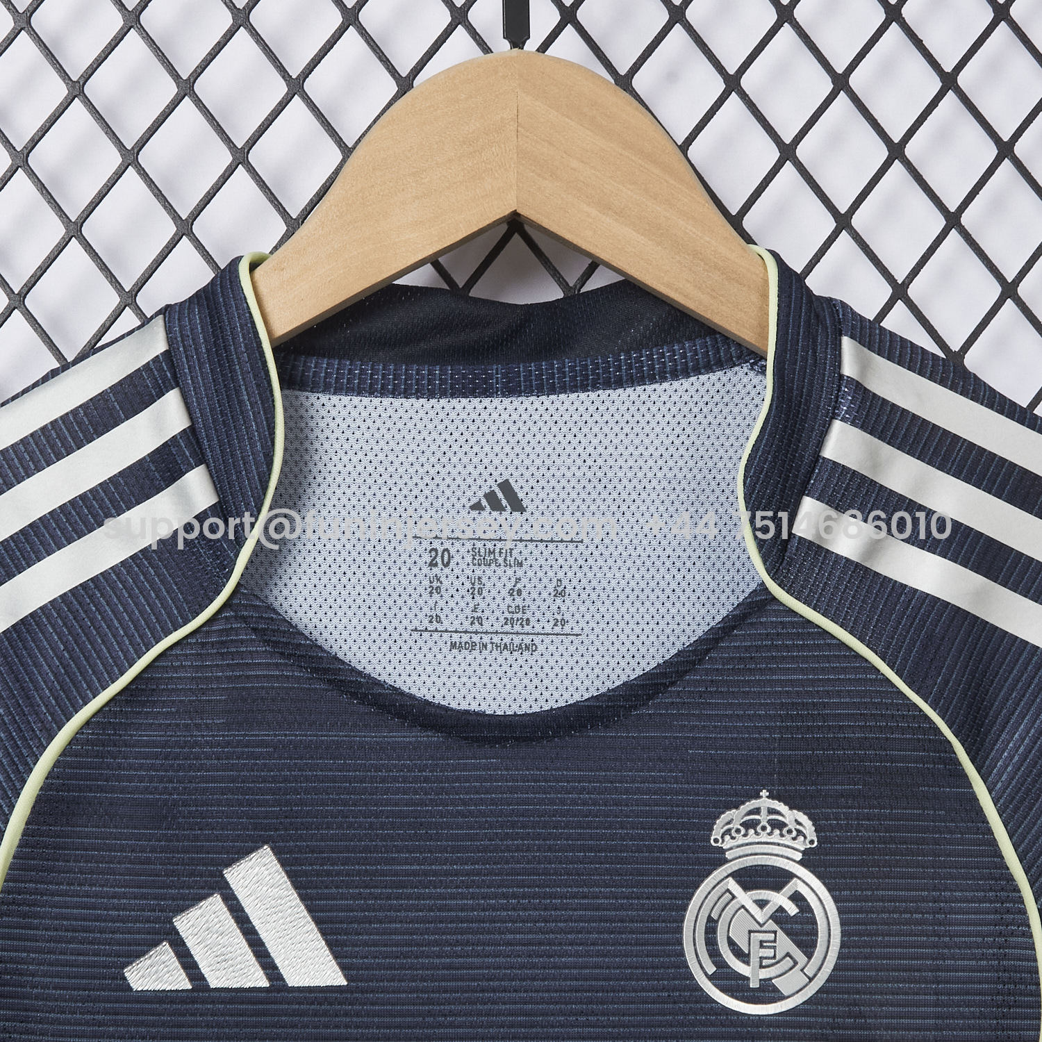 Funinjersey-Real Madrid 25-26 Away Kids Kit - Player Version