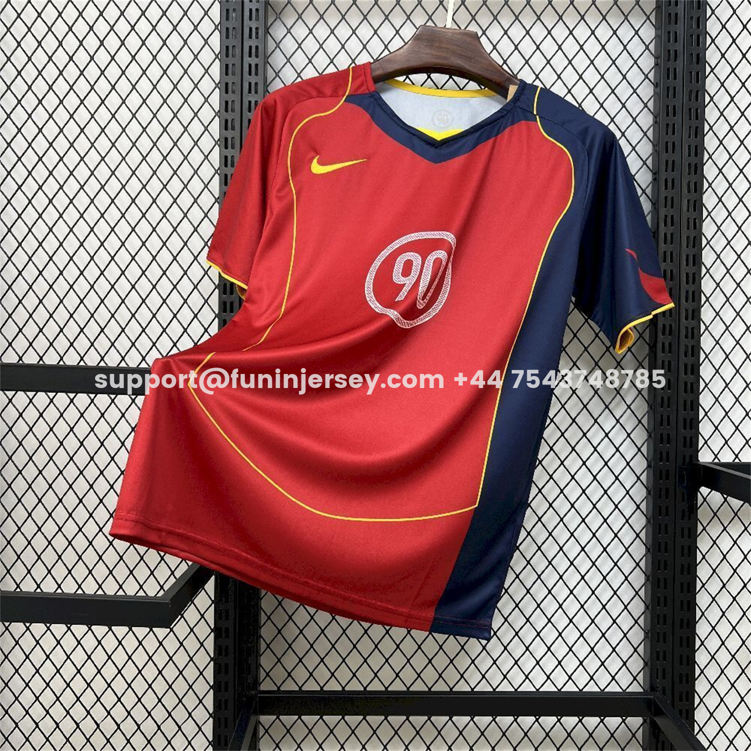 Funinjersey-Spain 2026 T90 Red Special Jersey